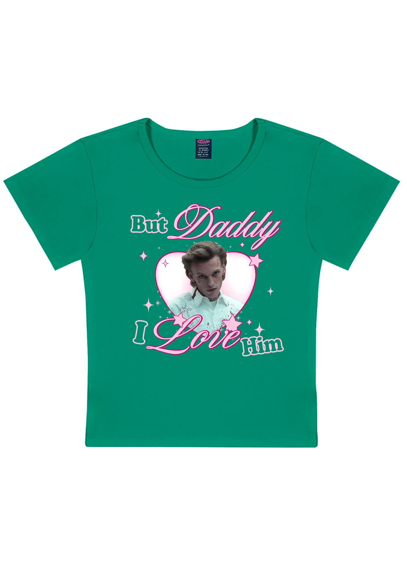 Daddy I Love Number One Y2K Baby Tee Cherrykitten - Image 11