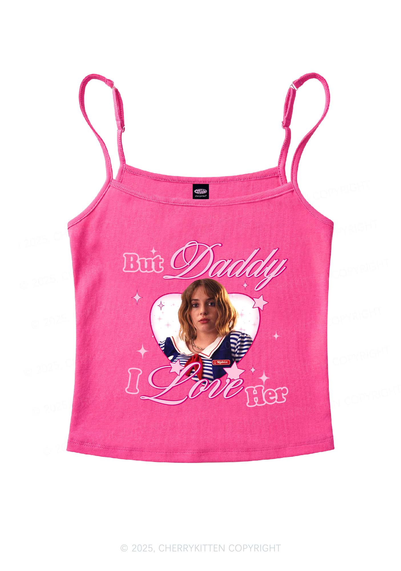 Daddy I Love RB Pride Y2K Spaghetti Strap Cami Cherrykitten - Image 5