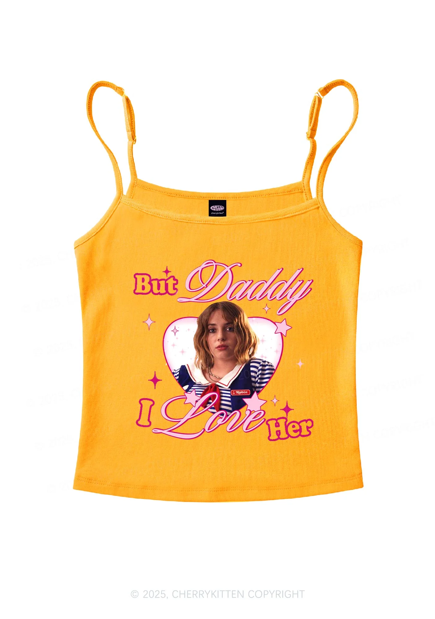 Daddy I Love RB Pride Y2K Spaghetti Strap Cami Cherrykitten - Image 6