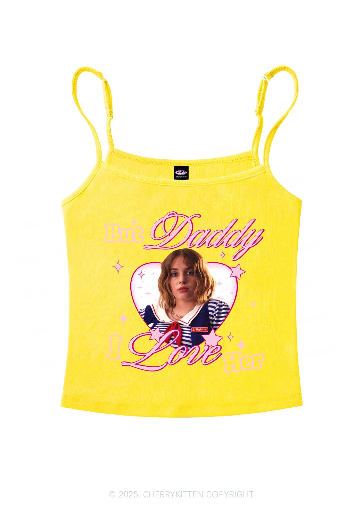 Daddy I Love RB Pride Y2K Spaghetti Strap Cami Cherrykitten - Image 7