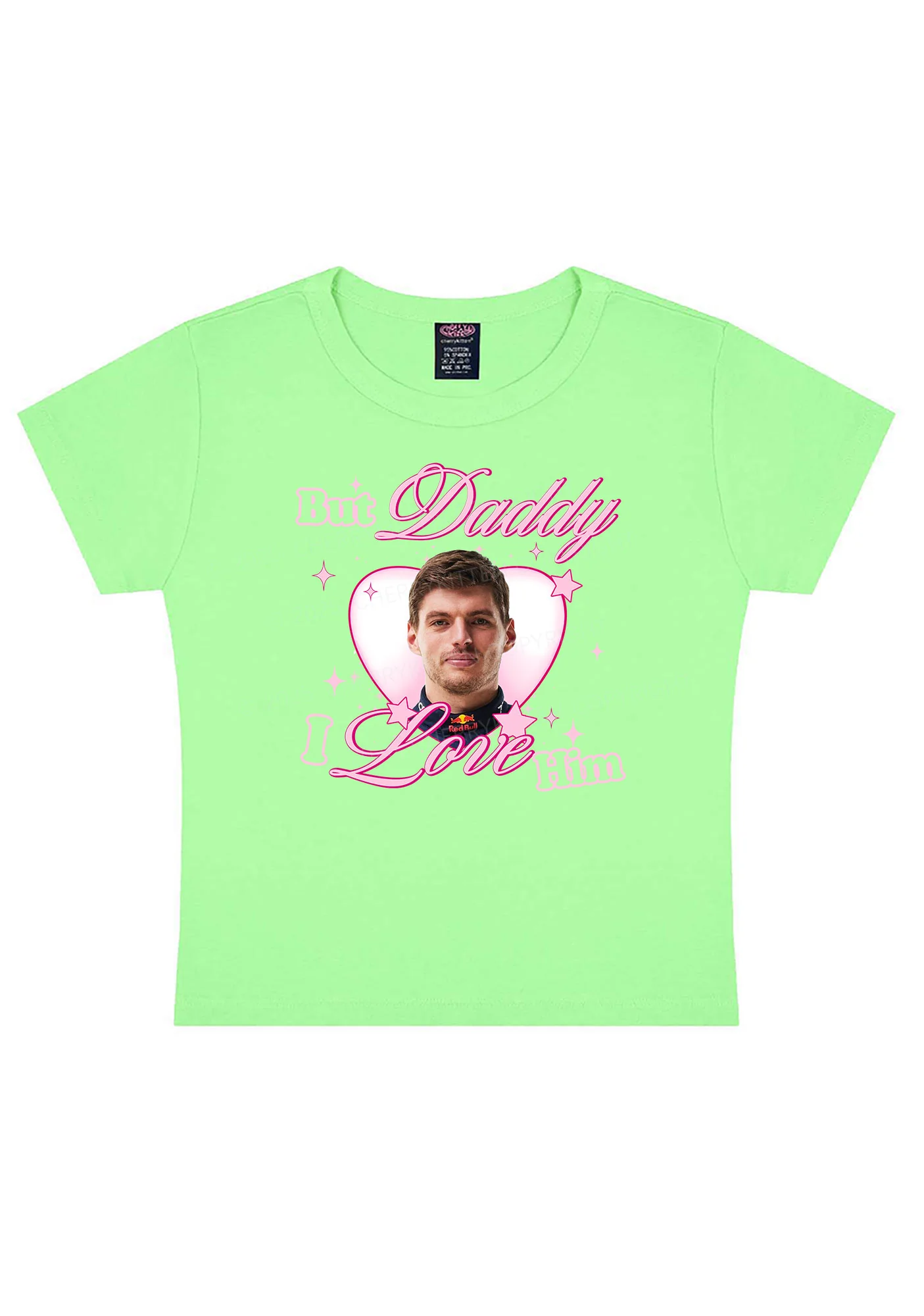 Daddy I Love The Driver Y2K Baby Tee Cherrykitten - Image 10