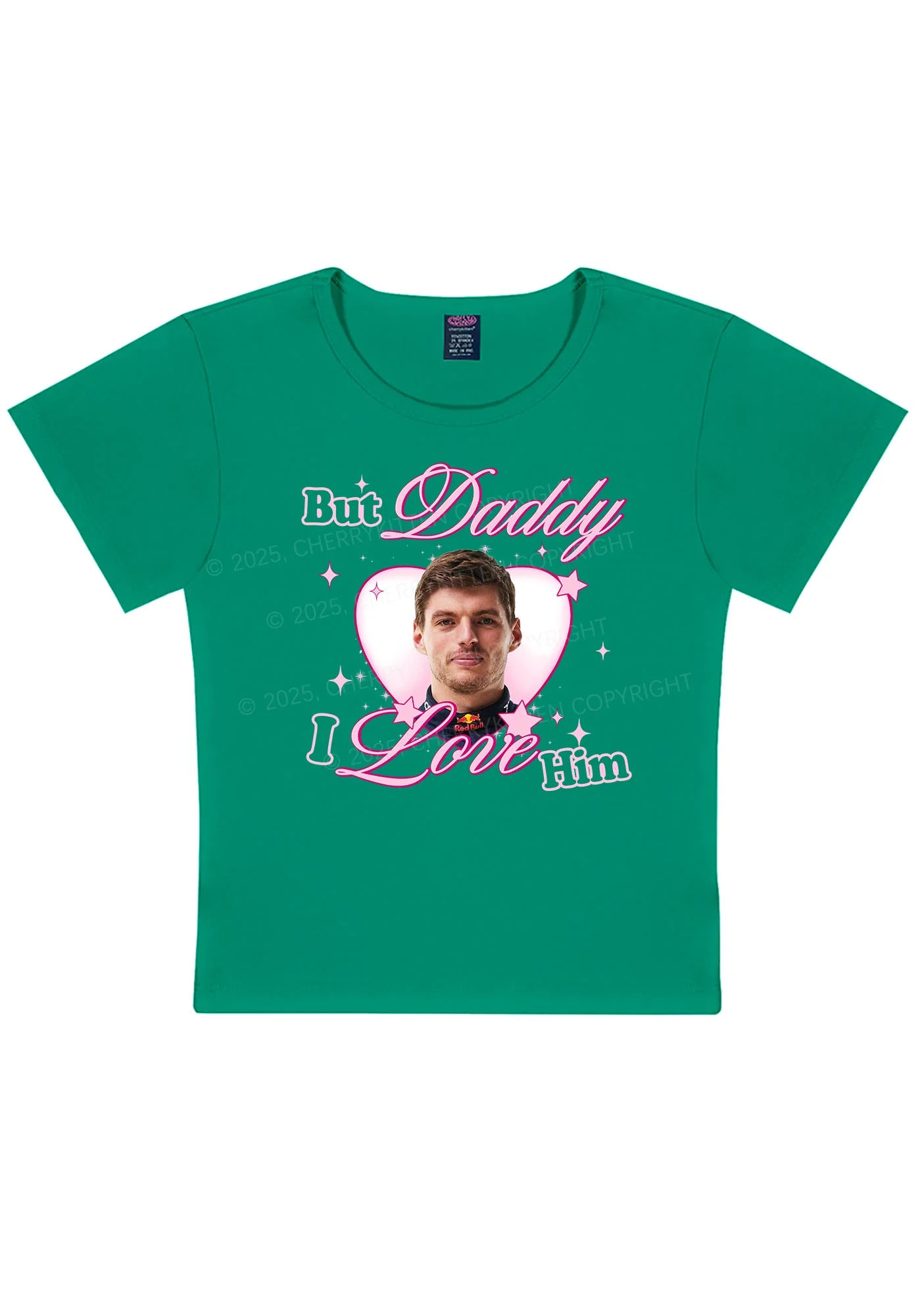 Daddy I Love The Driver Y2K Baby Tee Cherrykitten - Image 12