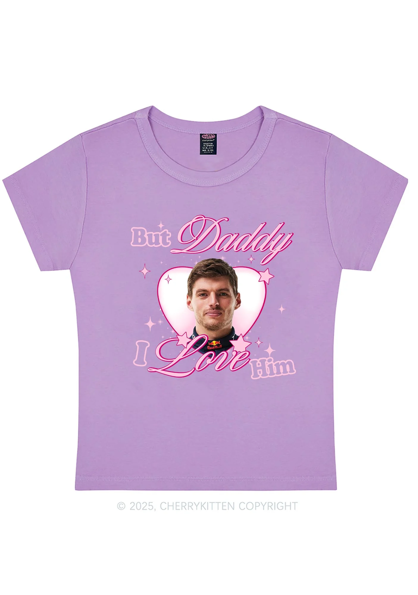 Daddy I Love The Driver Y2K Baby Tee Cherrykitten - Image 5