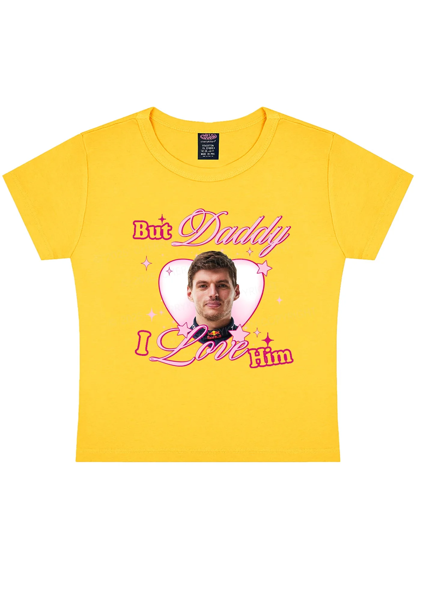 Daddy I Love The Driver Y2K Baby Tee Cherrykitten - Image 6