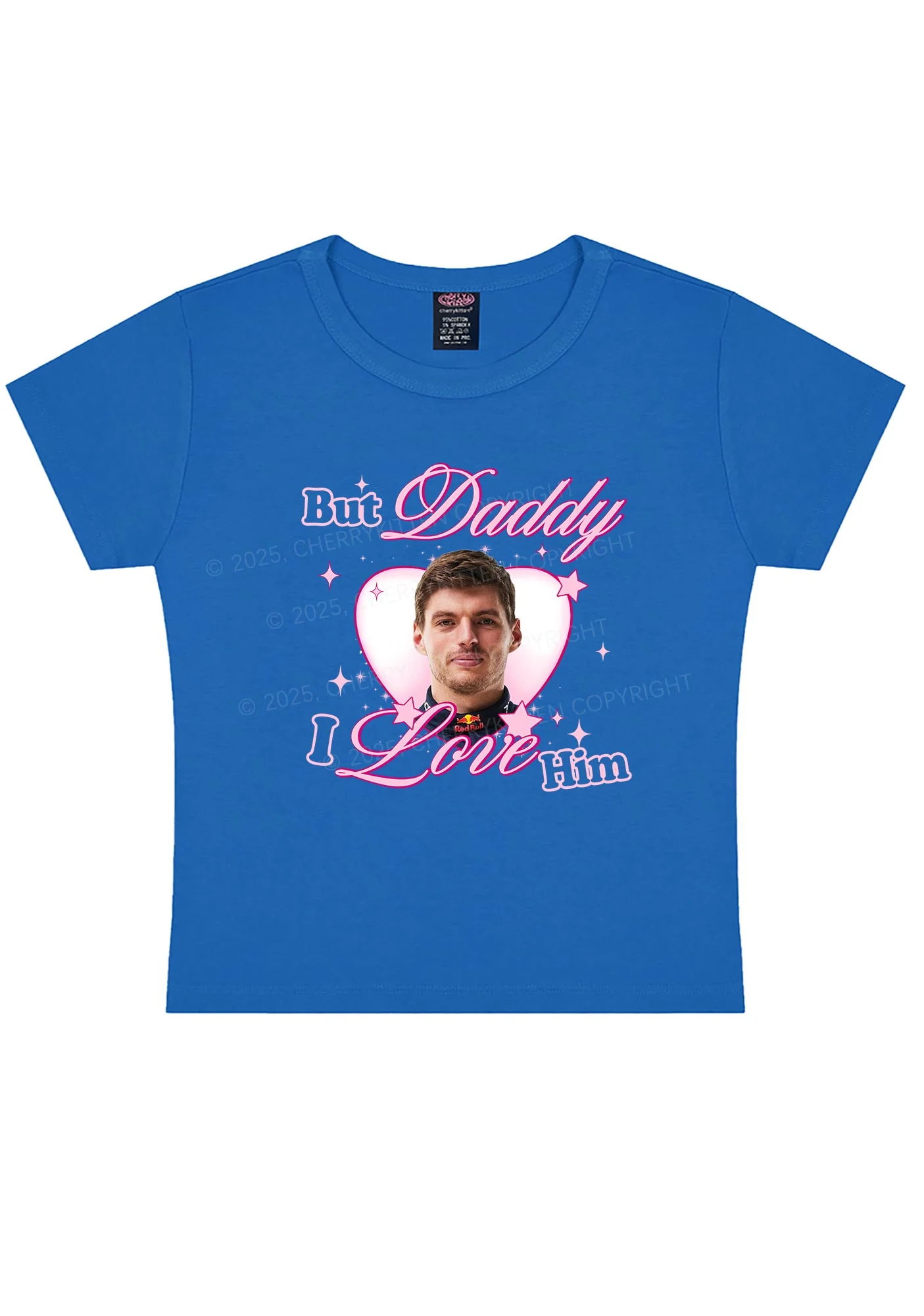 Daddy I Love The Driver Y2K Baby Tee Cherrykitten - Image 8