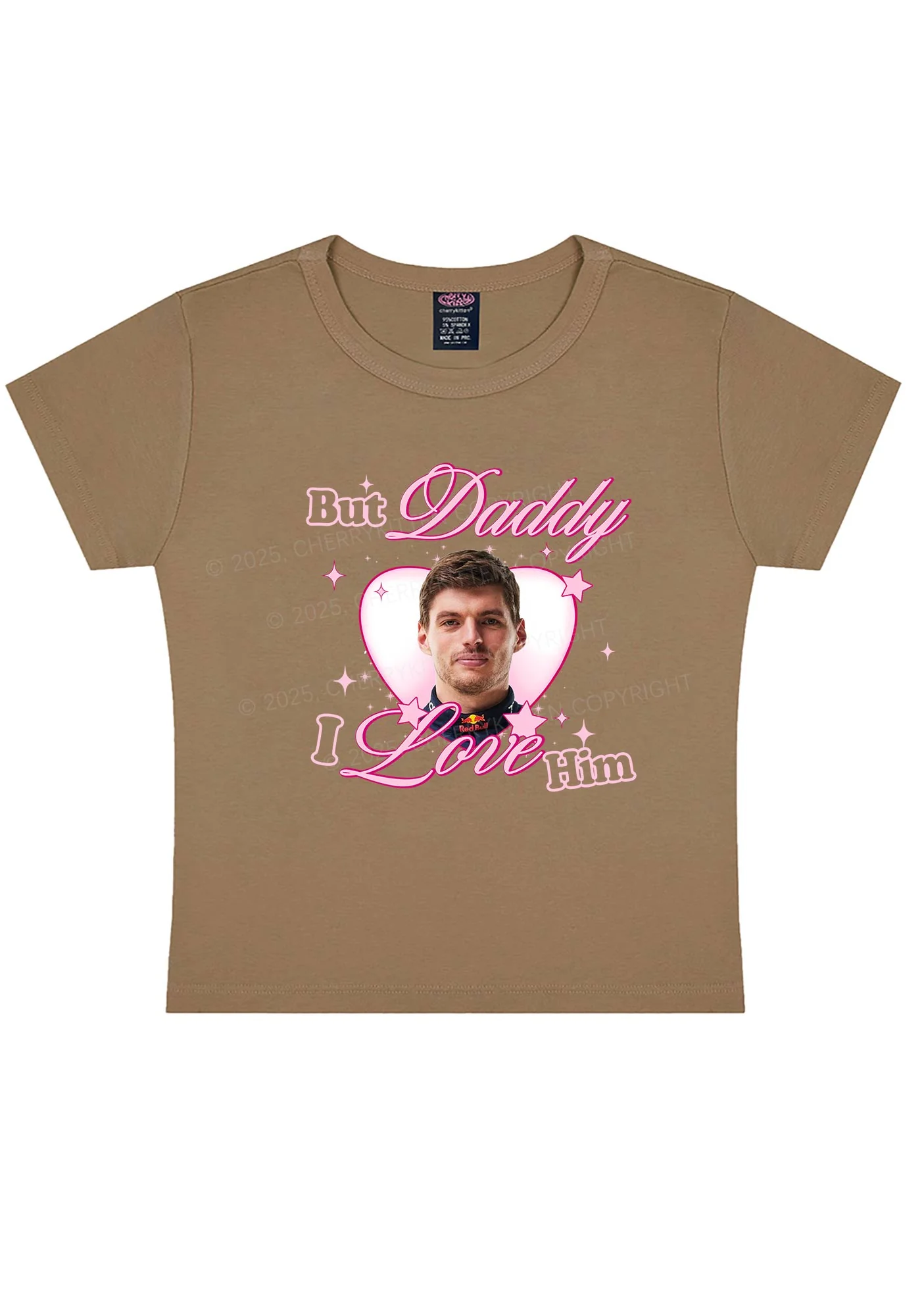Daddy I Love The Driver Y2K Baby Tee Cherrykitten - Image 9