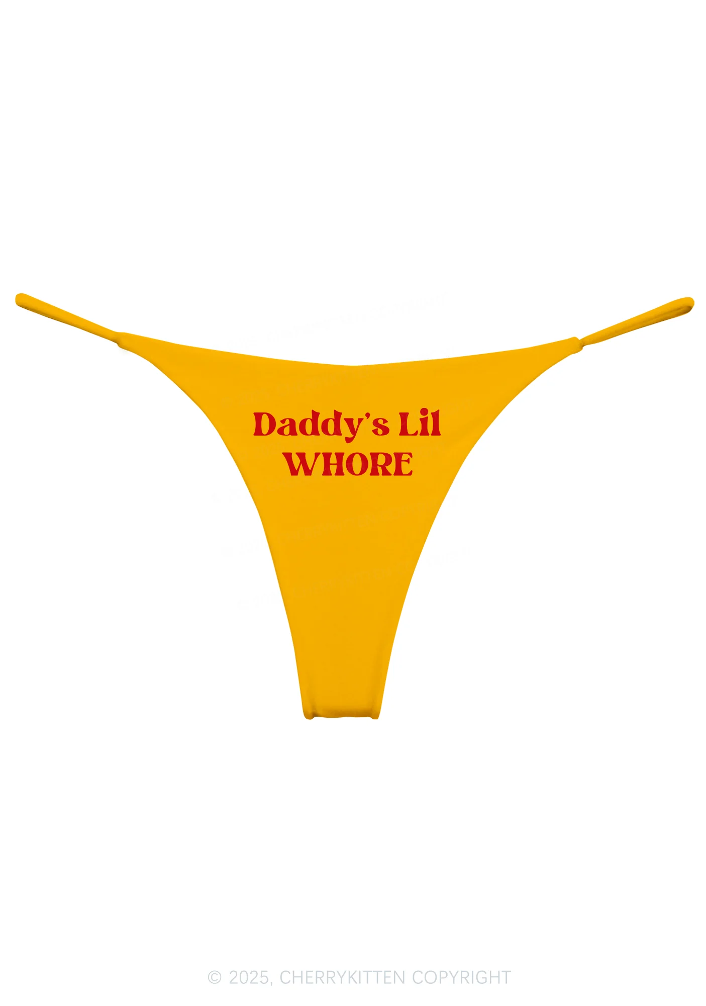 Daddys Lil Hore Y2K Bikini String Thong Cherrykitten - Image 3