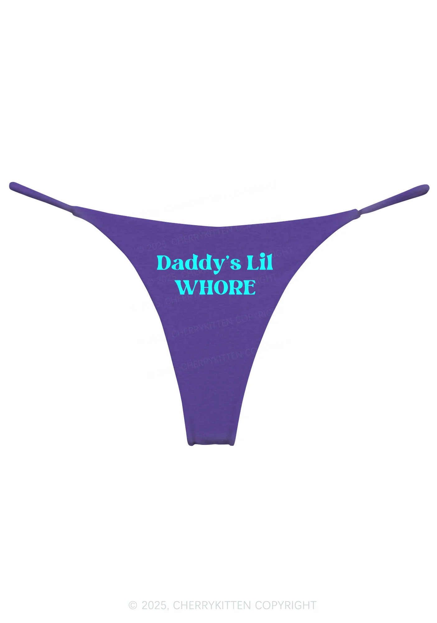 Daddys Lil Hore Y2K Bikini String Thong Cherrykitten - Image 9