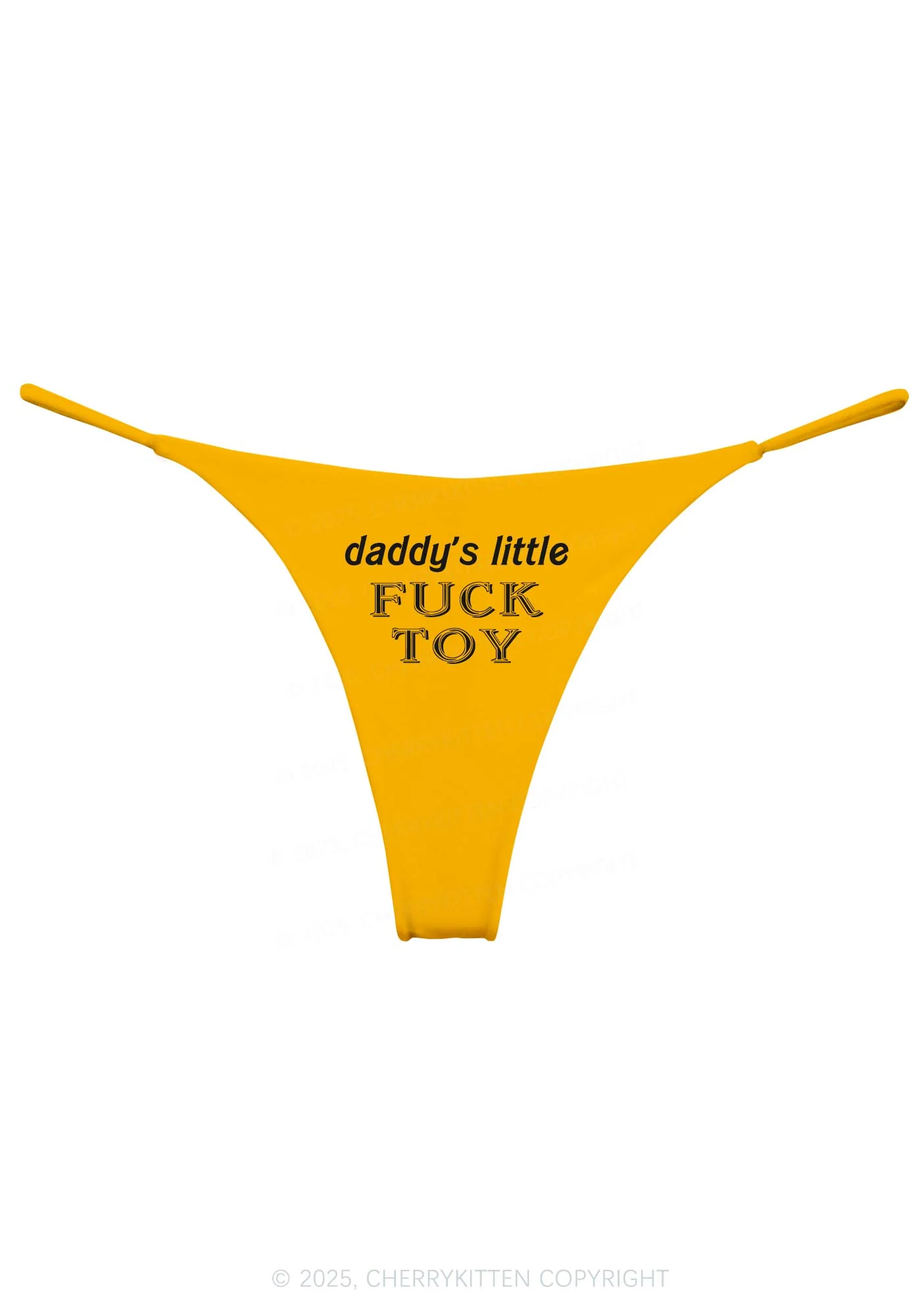 Daddys Little Fxxk Toy Y2K Bikini String Thong Cherrykitten - Image 7