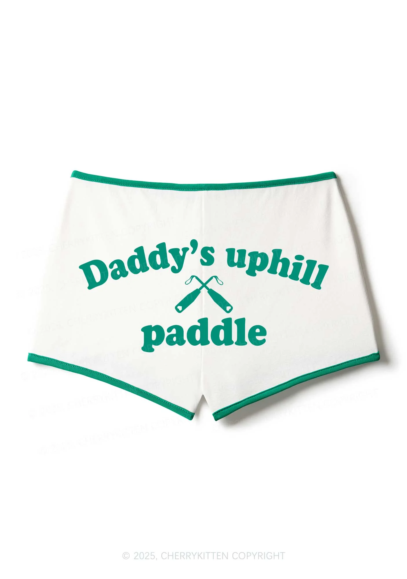 Daddys Uphill Paddle Y2K Booty Shorts Cherrykitten - Image 4