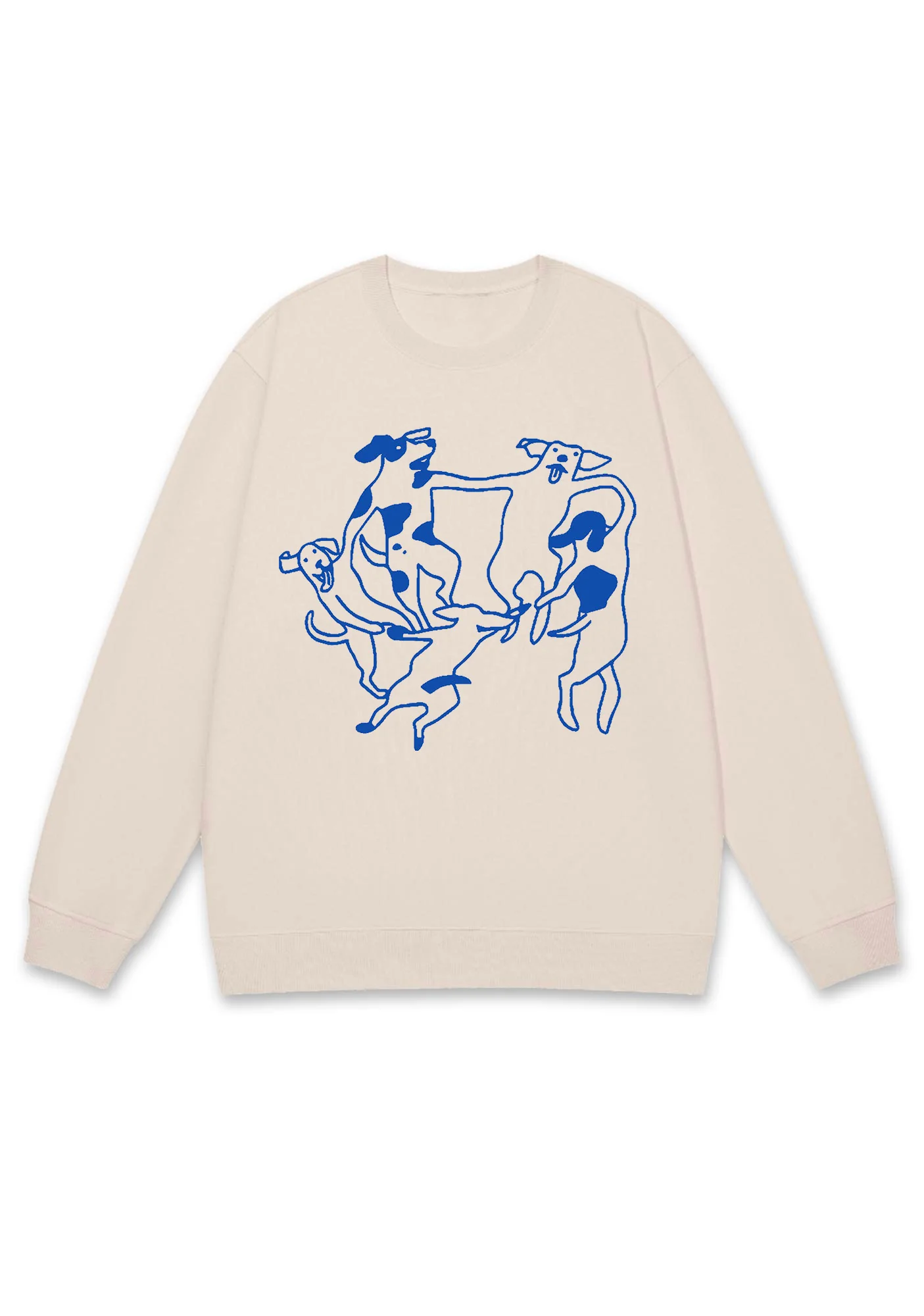 Dancing Dogs Y2K Sweatshirt - Image 3