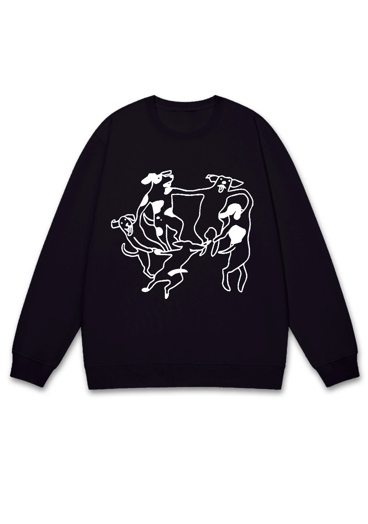 Dancing Dogs Y2K Sweatshirt - Image 5