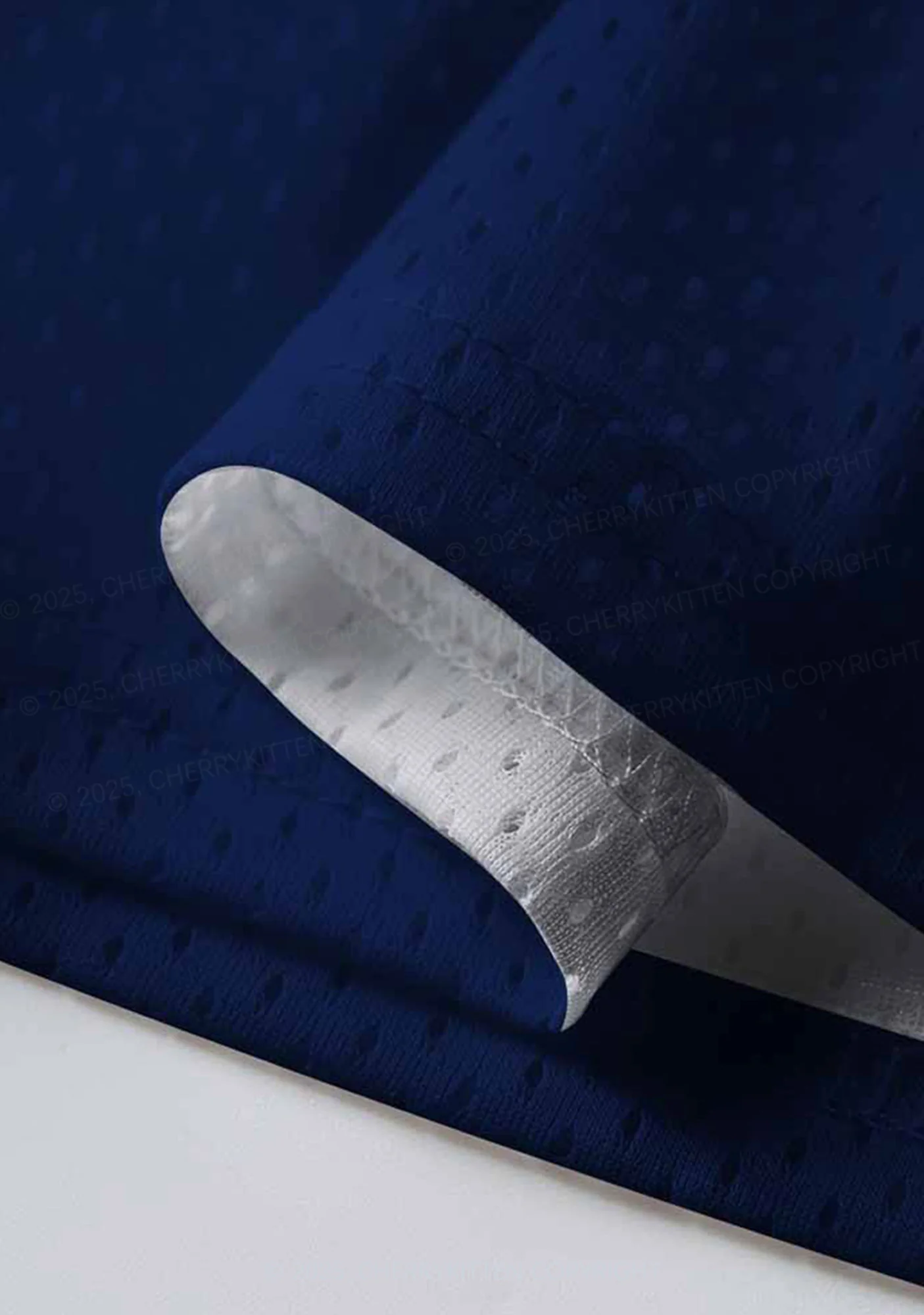 Custom Dark Blue Alpha Male Y2K Mesh Jersey Shirts Cherrykitten - Image 4