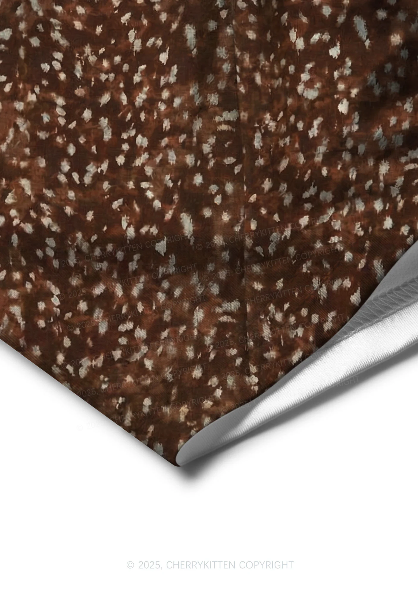 Dark Brown Speckle Y2K Print Men Boxer Briefs Cherrykitten - Image 4