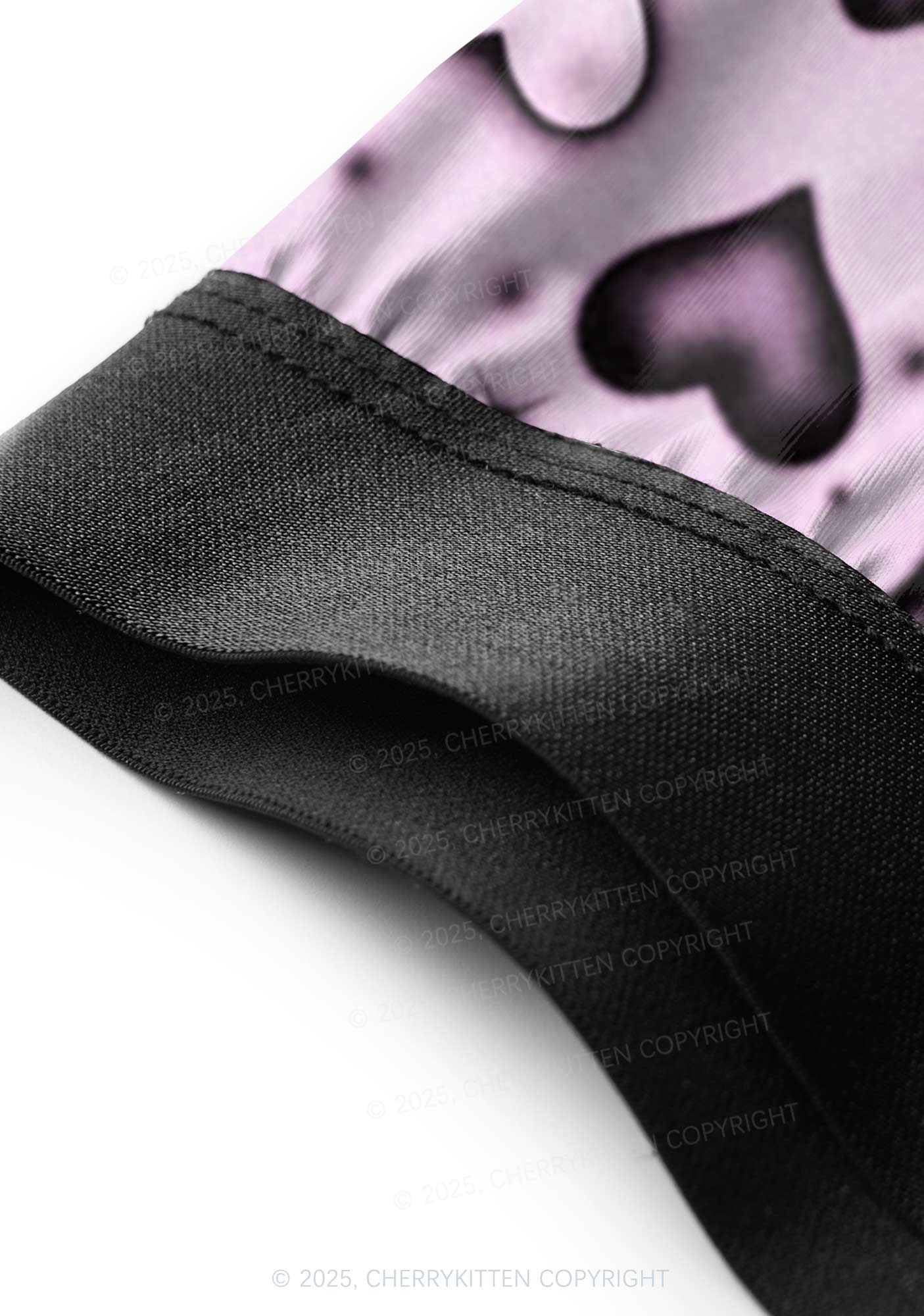 Dark Heart Attack Valentine's Day Y2K Print Couples Boxer Briefs Set Cherrykitten - Image 4