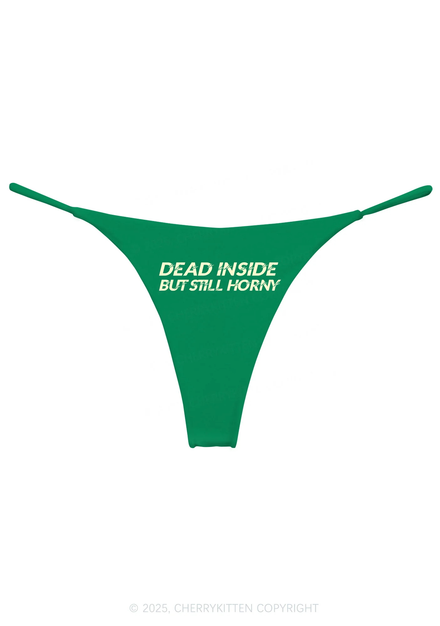 Dead Inside But Still Thirsty Y2K Bikini String Thong Cherrykitten - Image 10