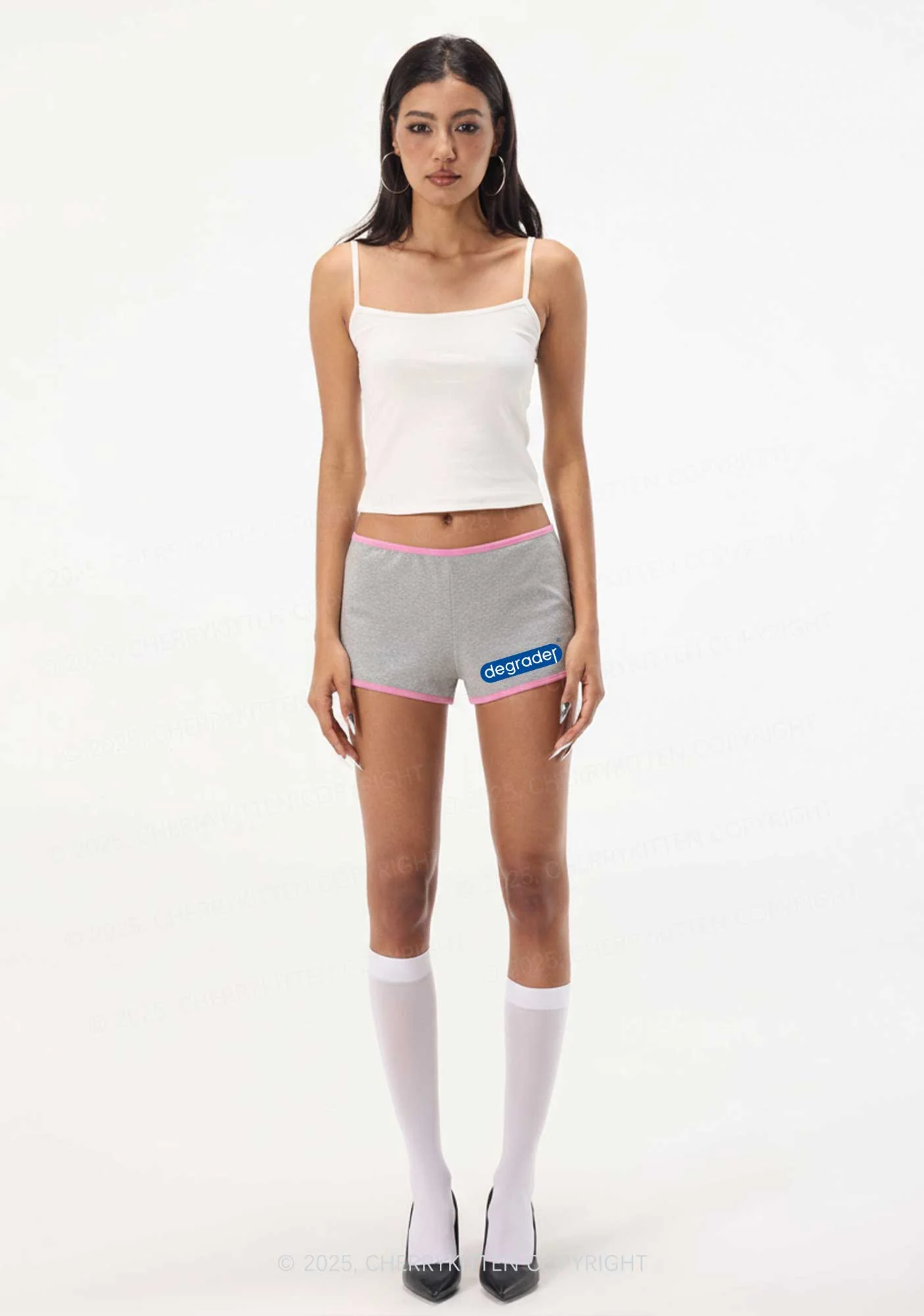 Degrader Y2K Booty Shorts Cherrykitten - Image 2