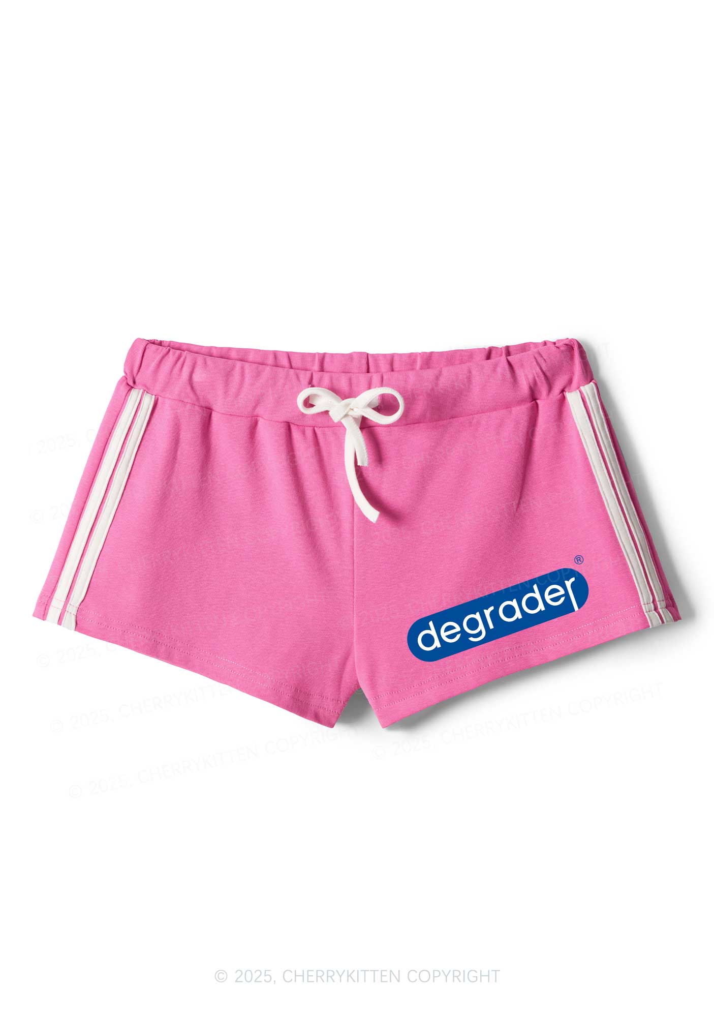Degrader Y2K Drawstring Mini Shorts Cherrykitten - Image 3