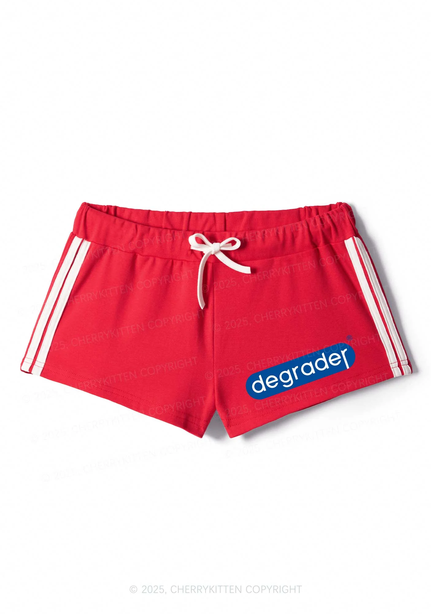 Degrader Y2K Drawstring Mini Shorts Cherrykitten - Image 4