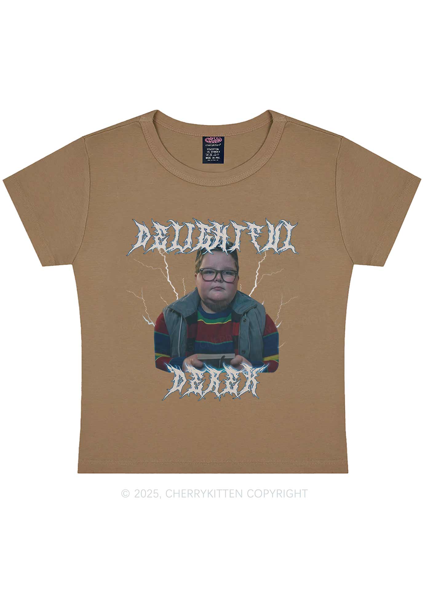 Delightful Boy Y2K Baby Tee Cherrykitten - Image 9