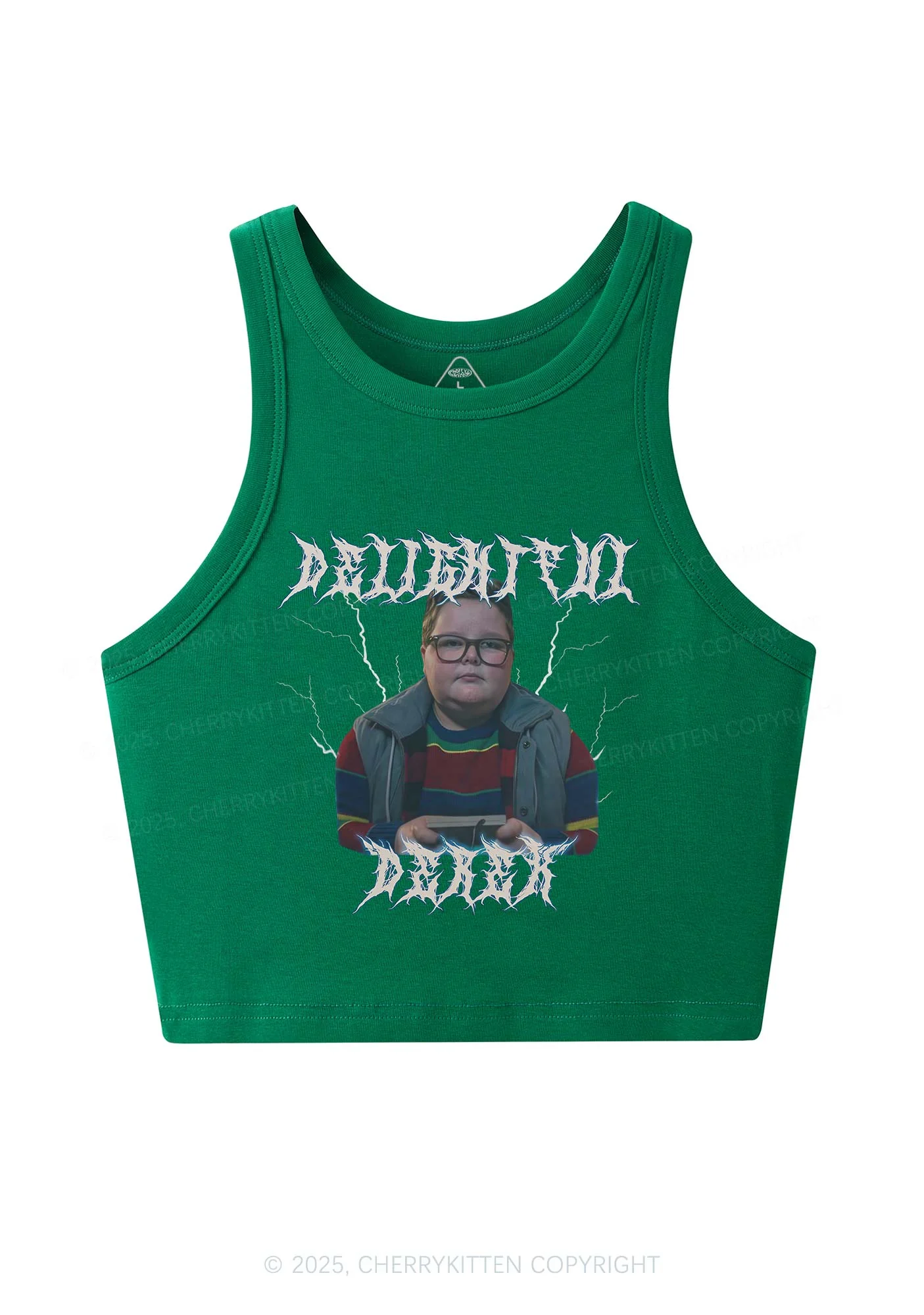 Delightful Boy Y2K Crop Tank Top Cherrykitten - Image 5