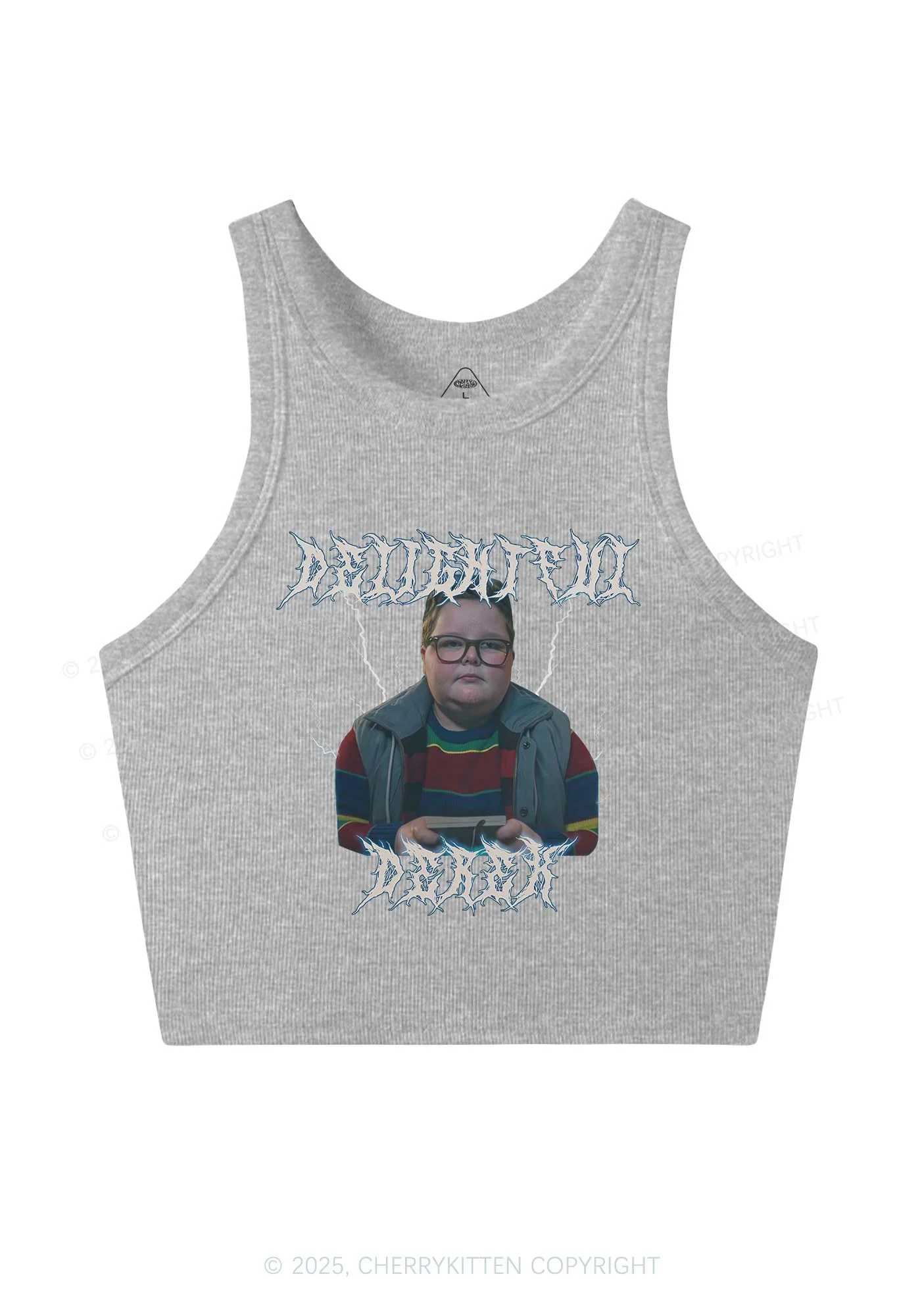 Delightful Boy Y2K Crop Tank Top Cherrykitten - Image 6