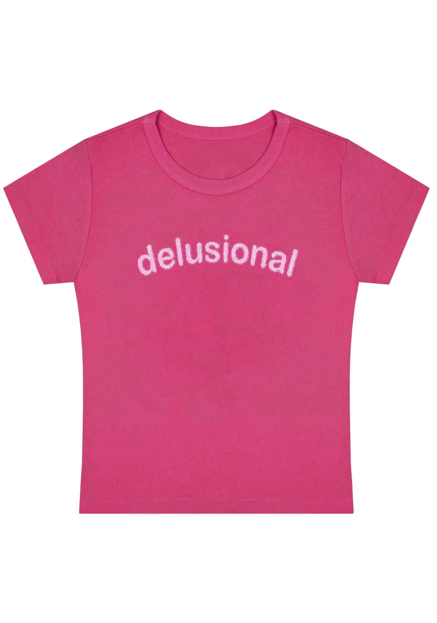 Delusional Y2K Baby Tee - Image 5
