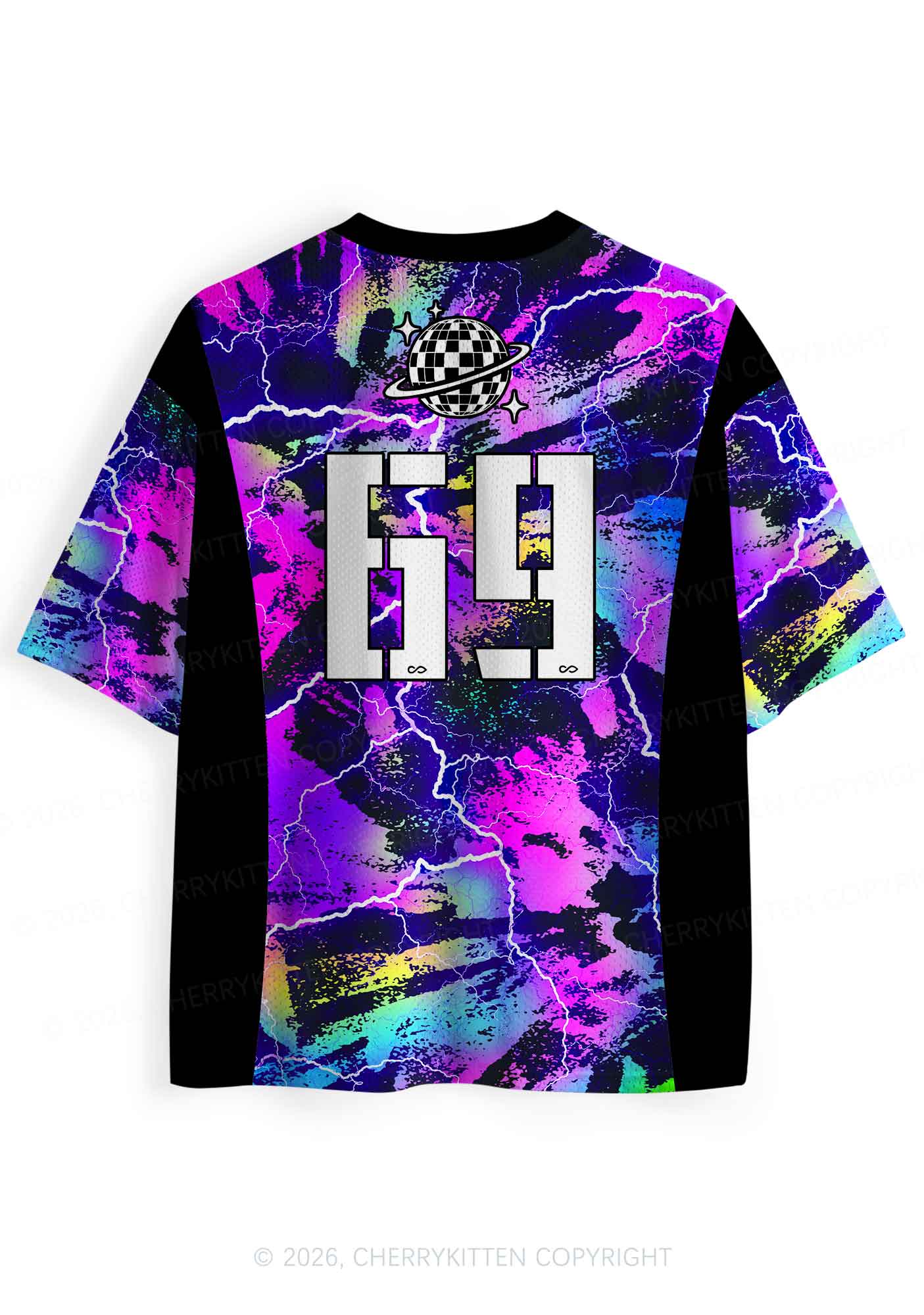 Dibs On The DJ Lightning Y2K Sport Jersey Shirts Cherrykitten - Image 4
