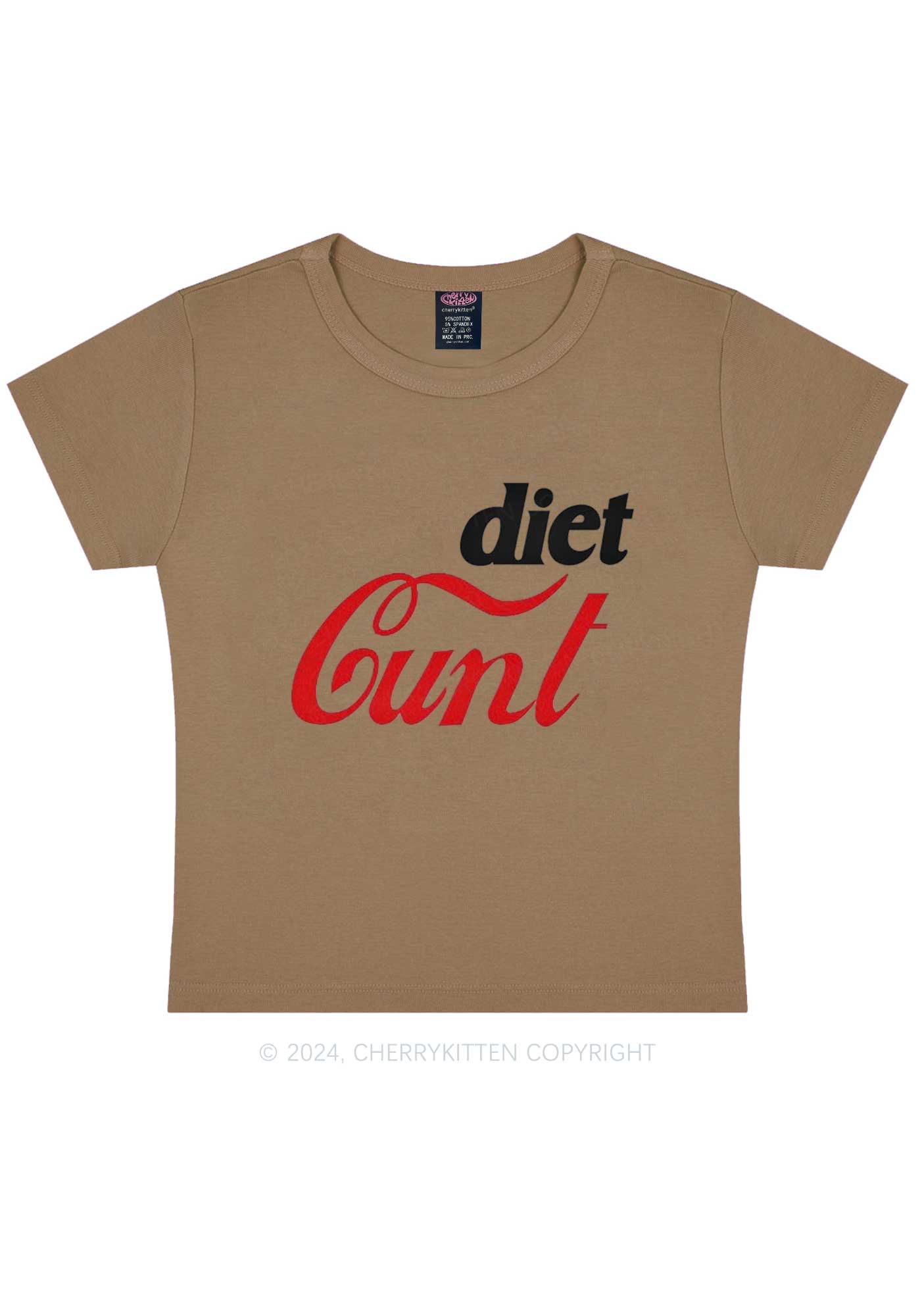 Diet Cxxt Y2K Baby Tee Cherrykitten - Image 10