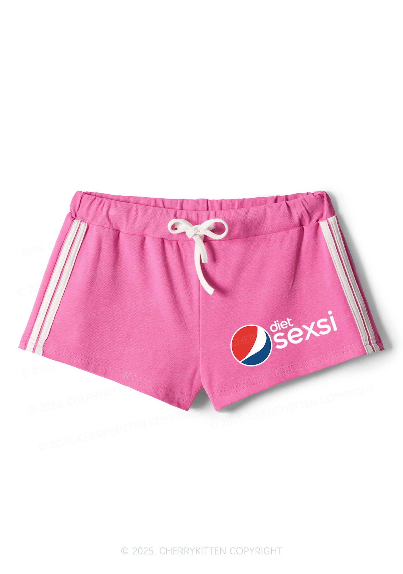 Diet Sexsi Y2K Drawstring Mini Shorts Cherrykitten - Image 3
