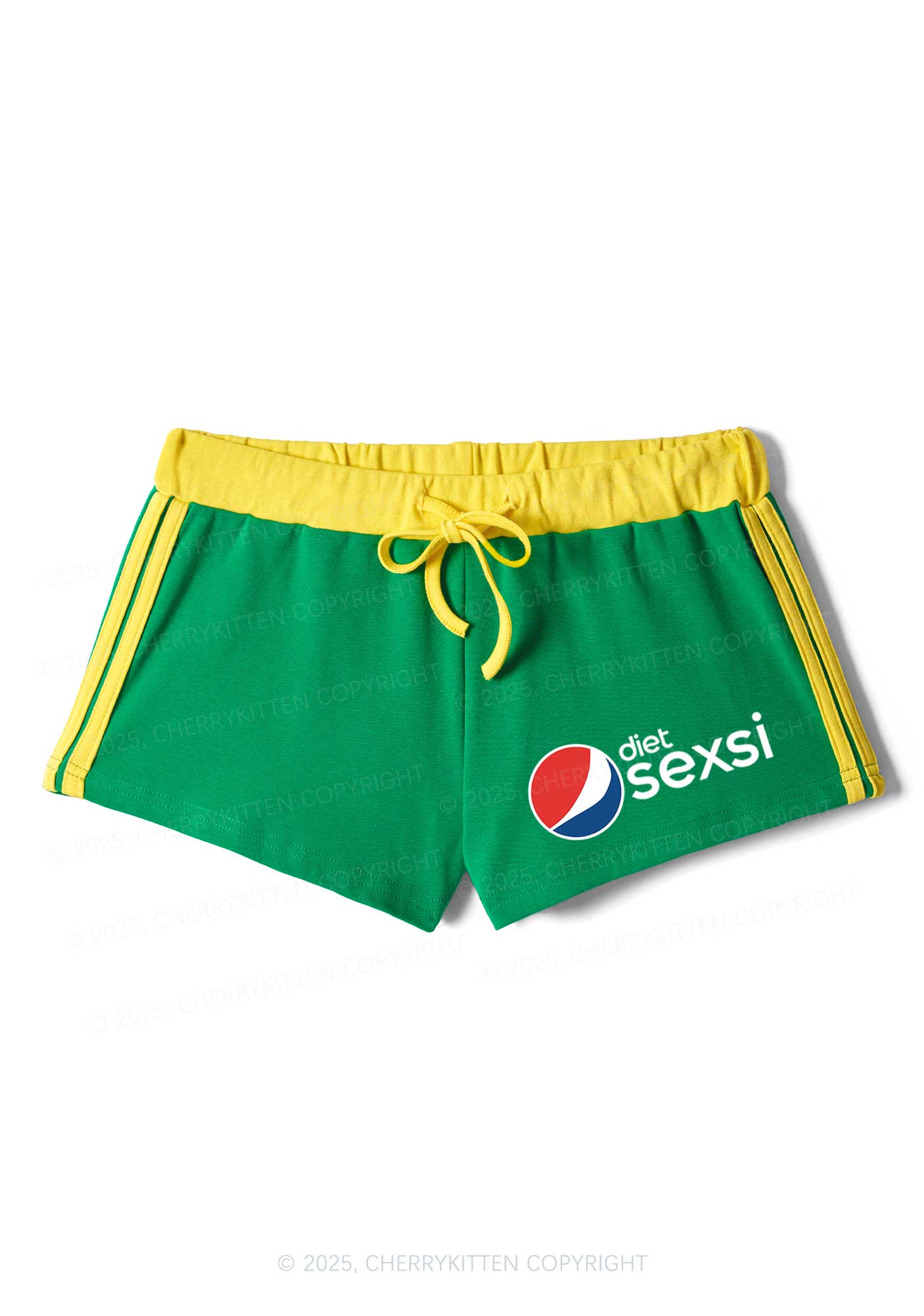 Diet Sexsi Y2K Drawstring Mini Shorts Cherrykitten - Image 6