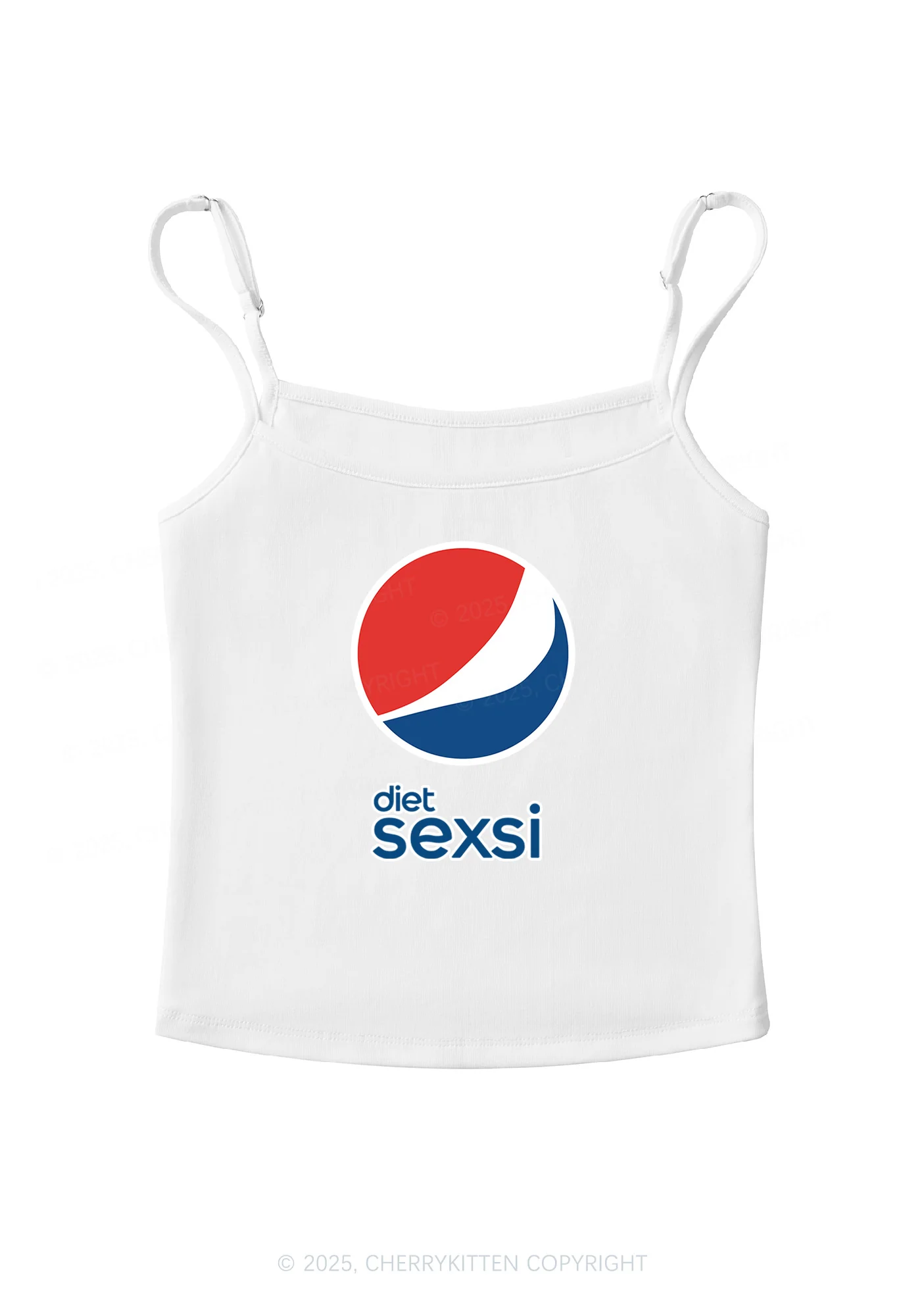 Diet Sexsi Y2K Spaghetti Strap Cami Cherrykitten - Image 3