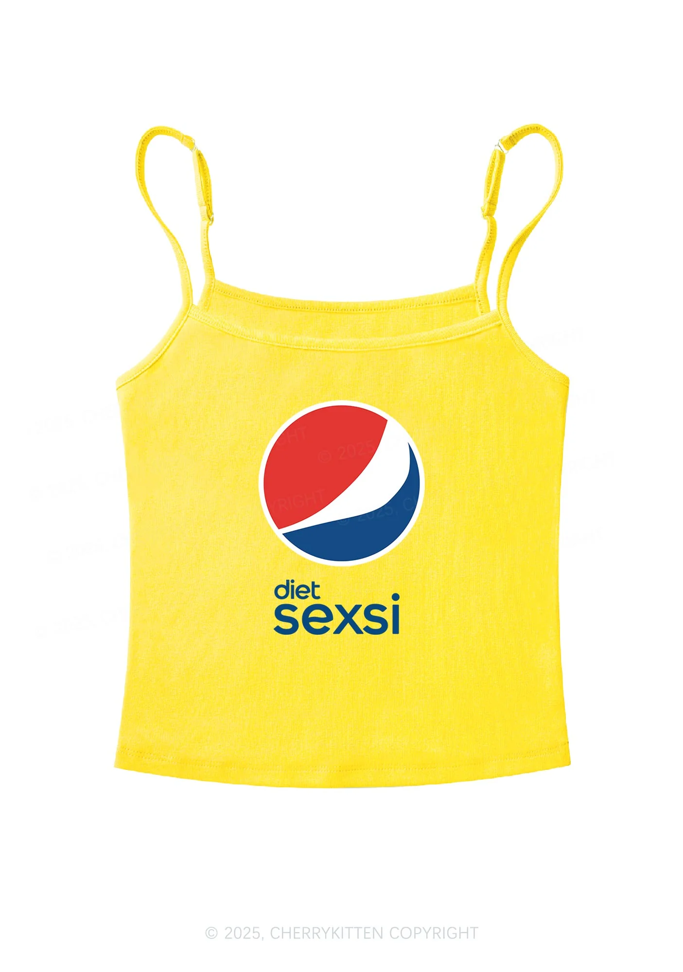 Diet Sexsi Y2K Spaghetti Strap Cami Cherrykitten - Image 6