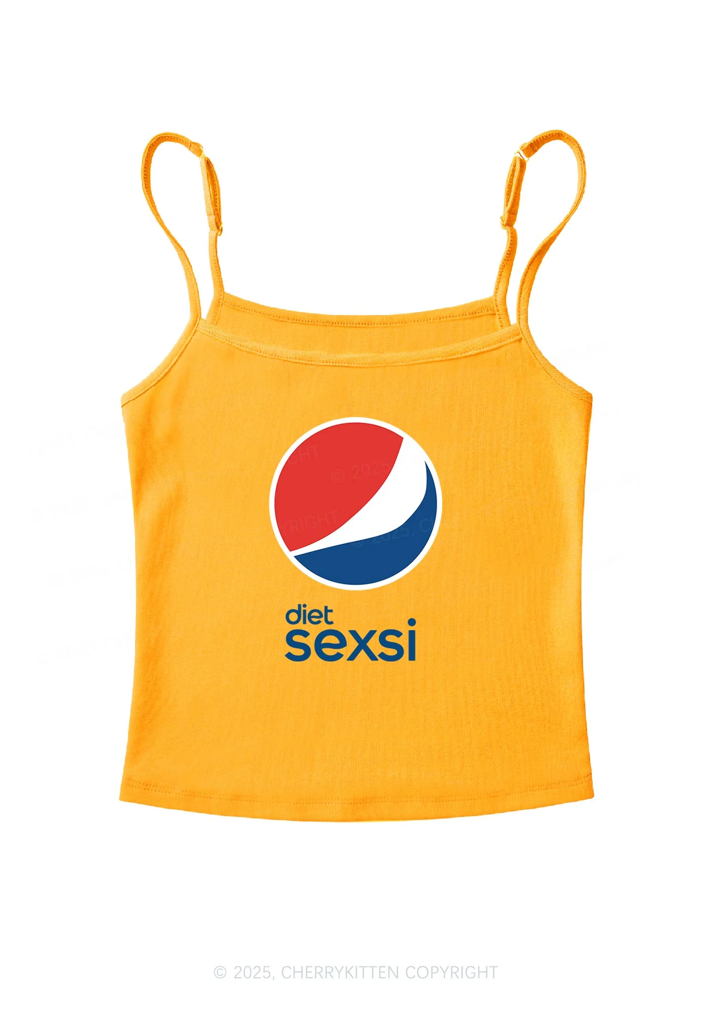 Diet Sexsi Y2K Spaghetti Strap Cami Cherrykitten - Image 7