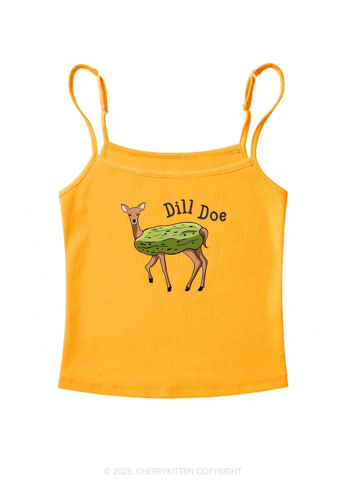 Dill Doe Y2K Spaghetti Strap Cami Cherrykitten - Image 6