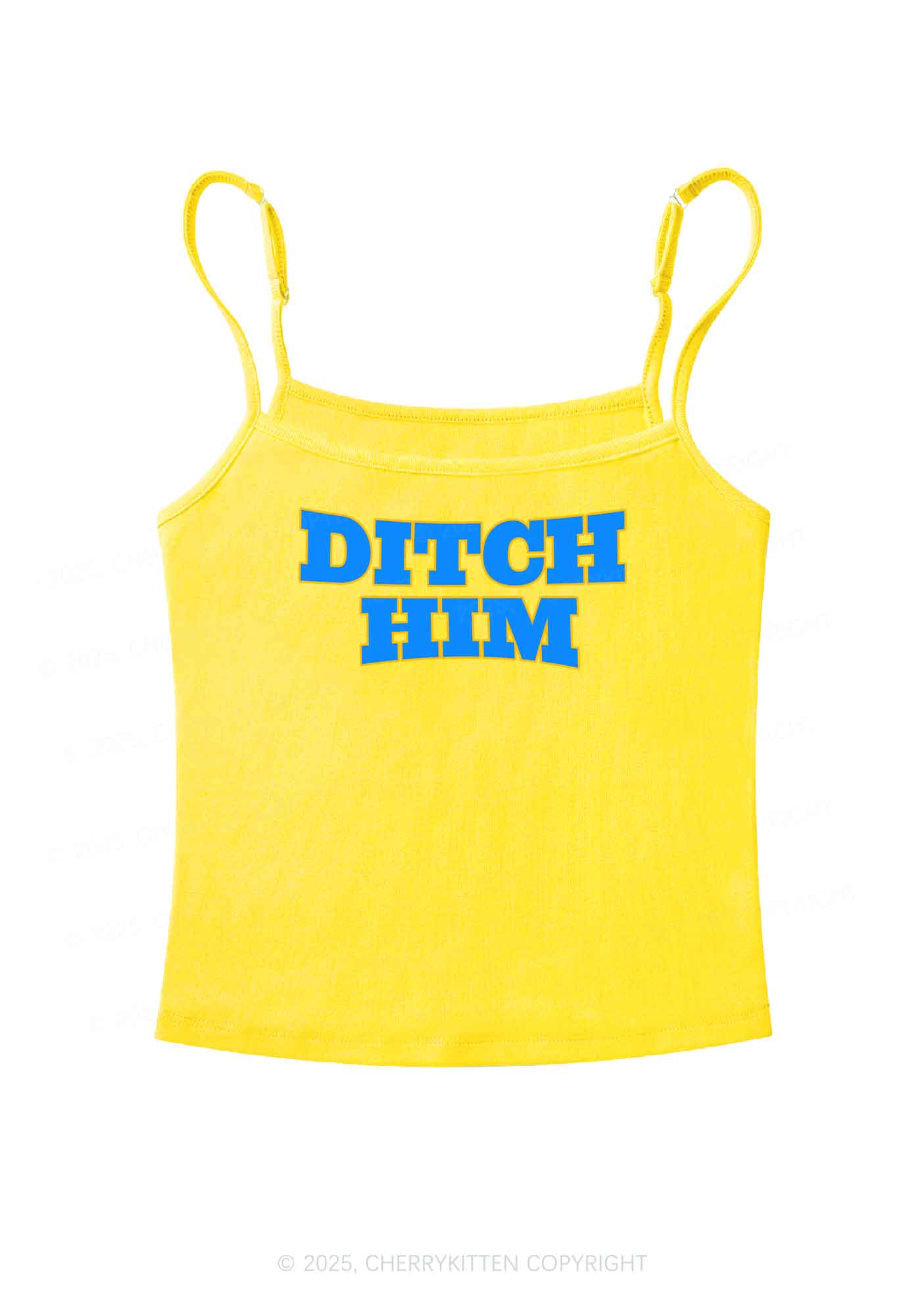 Ditch Him Pride Y2K Spaghetti Strap Cami Cherrykitten - Image 6