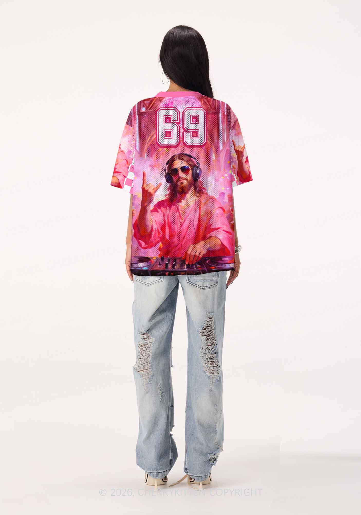 DJ Jesus Y2K Sport Jersey Shirts Cherrykitten - Image 3