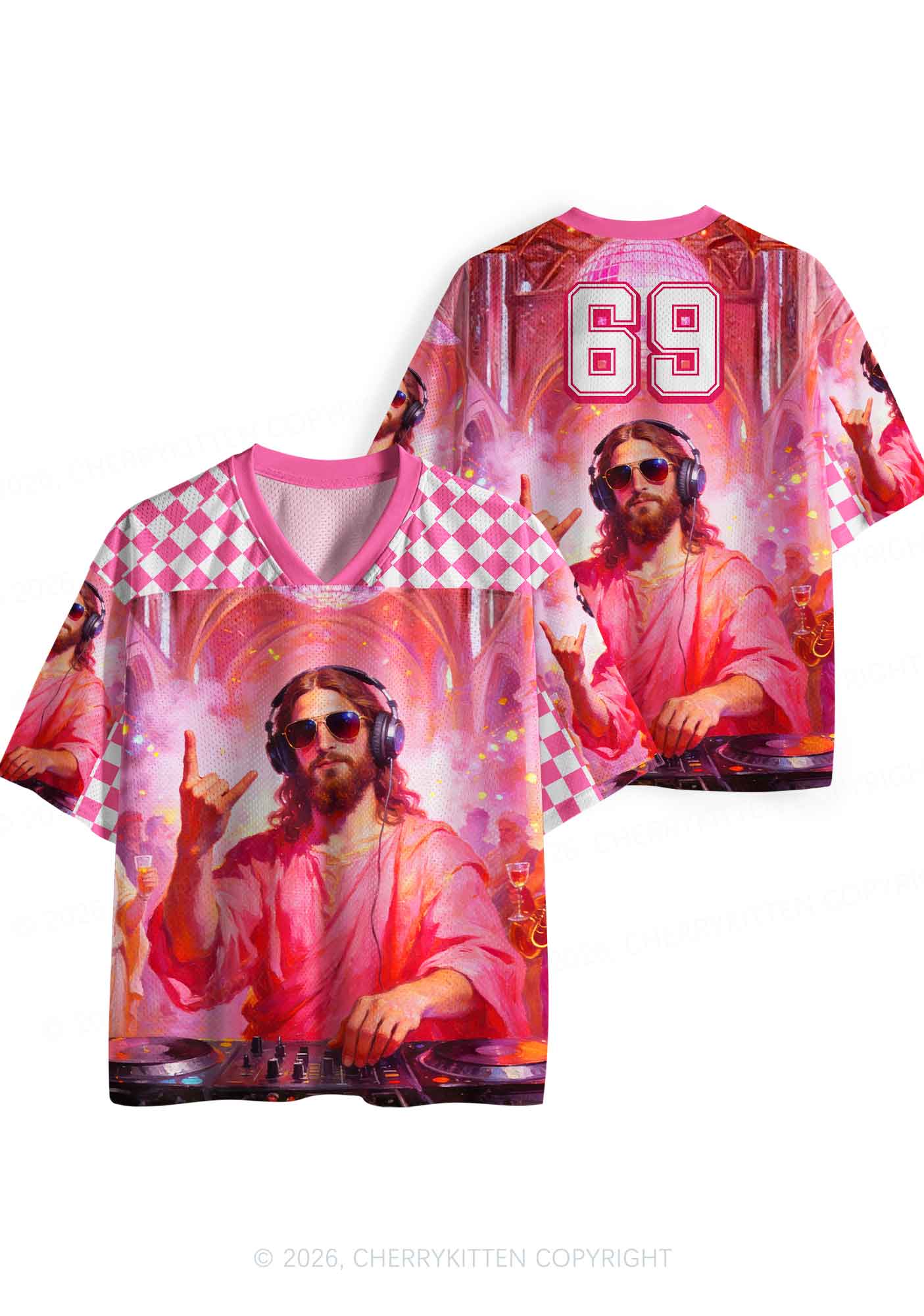 DJ Jesus Y2K Sport Jersey Shirts Cherrykitten - Image 5