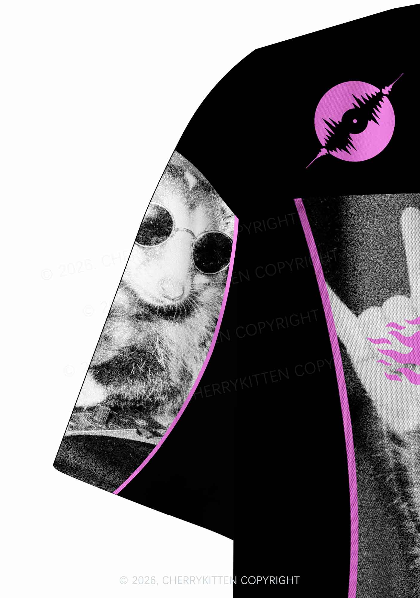 DJ Possum Y2K Crop Sport Jersey Shirts Cherrykitten - Image 8