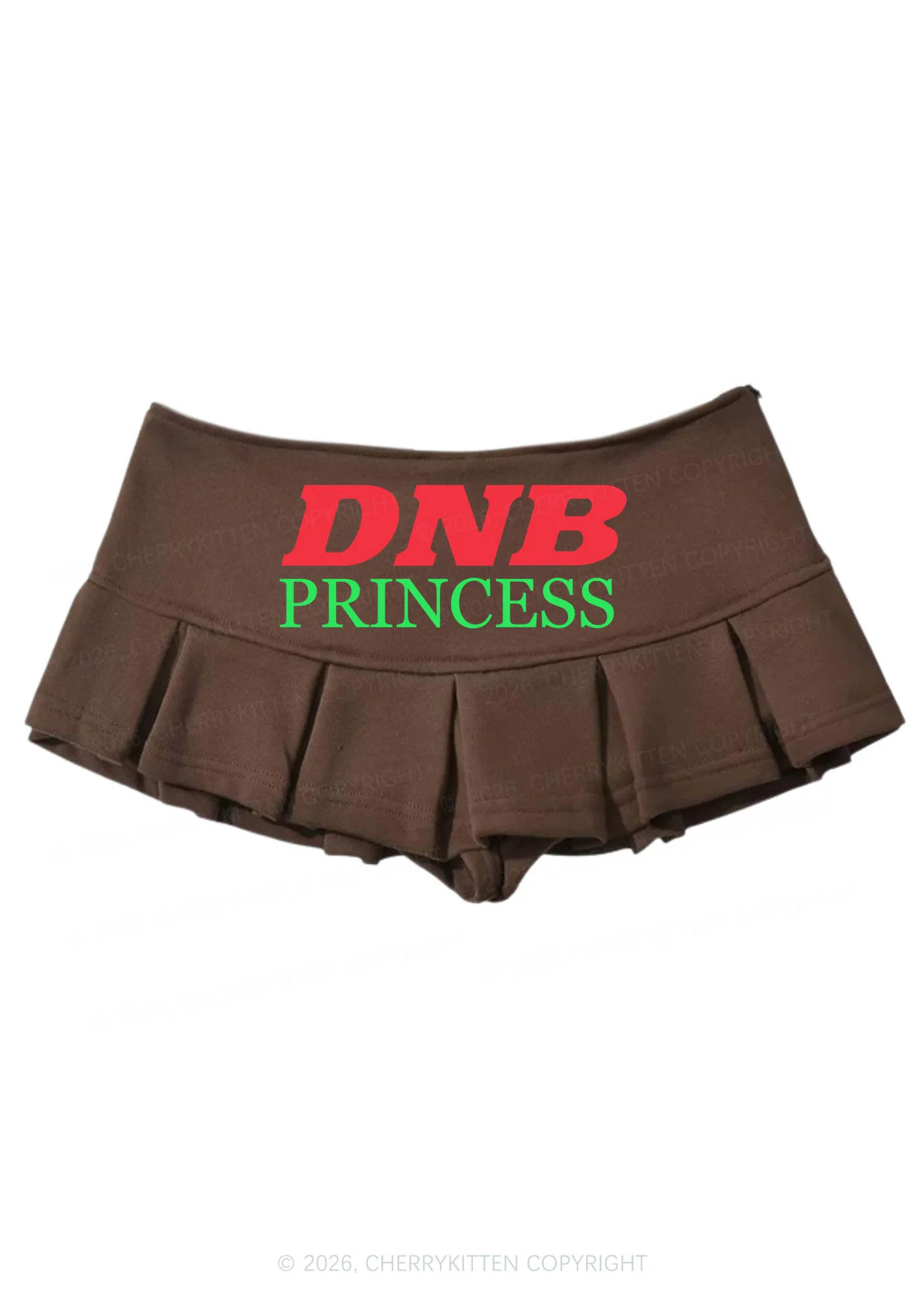 DNB Princess Y2K Mini Pleated Skirts Cherrykitten - Image 5