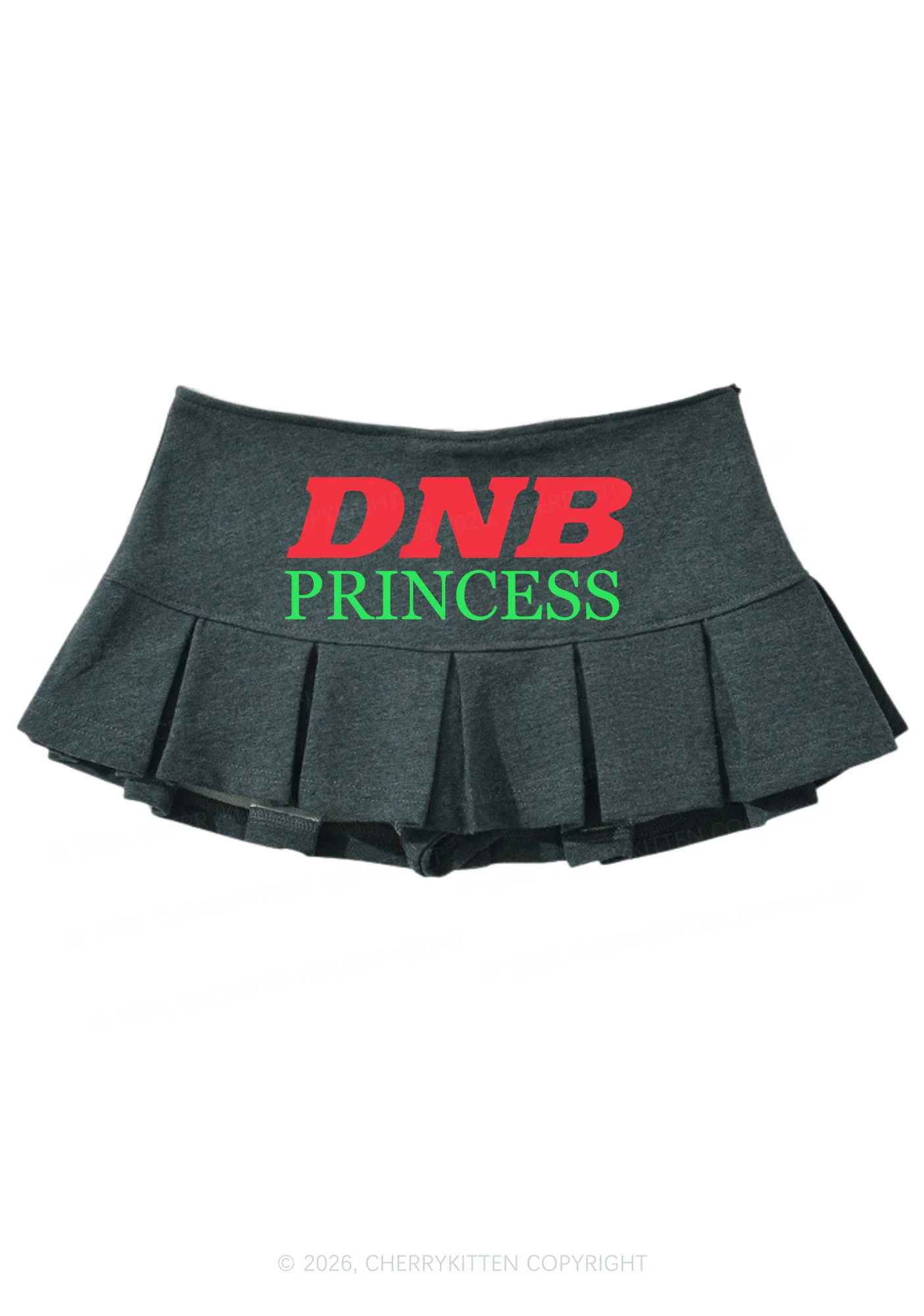 DNB Princess Y2K Mini Pleated Skirts Cherrykitten - Image 6