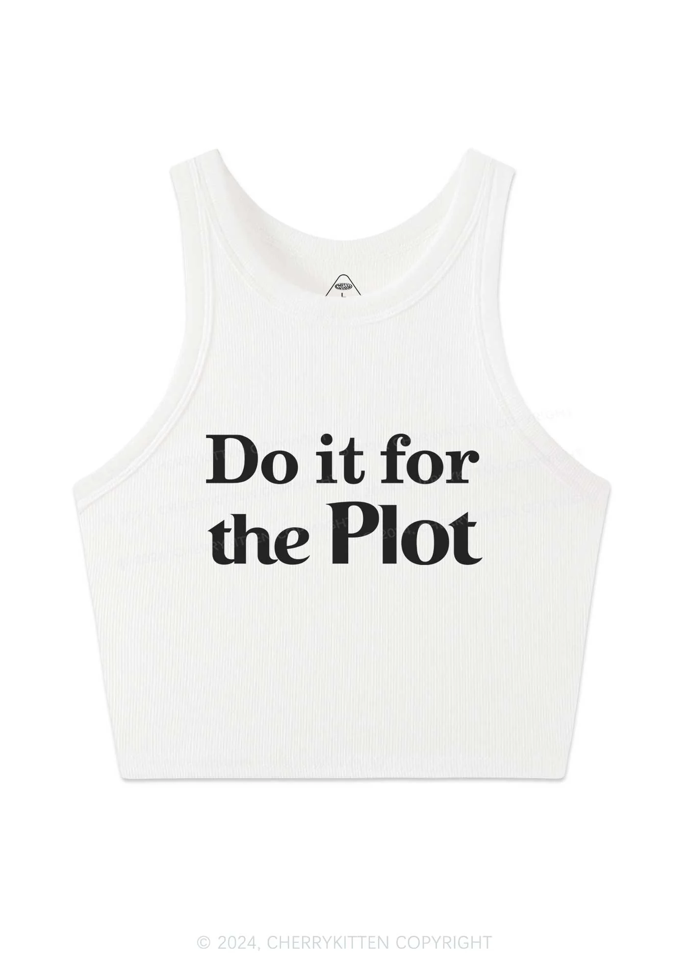 Do It For Plot Y2K Crop Tank Top Cherrykitten - Image 3