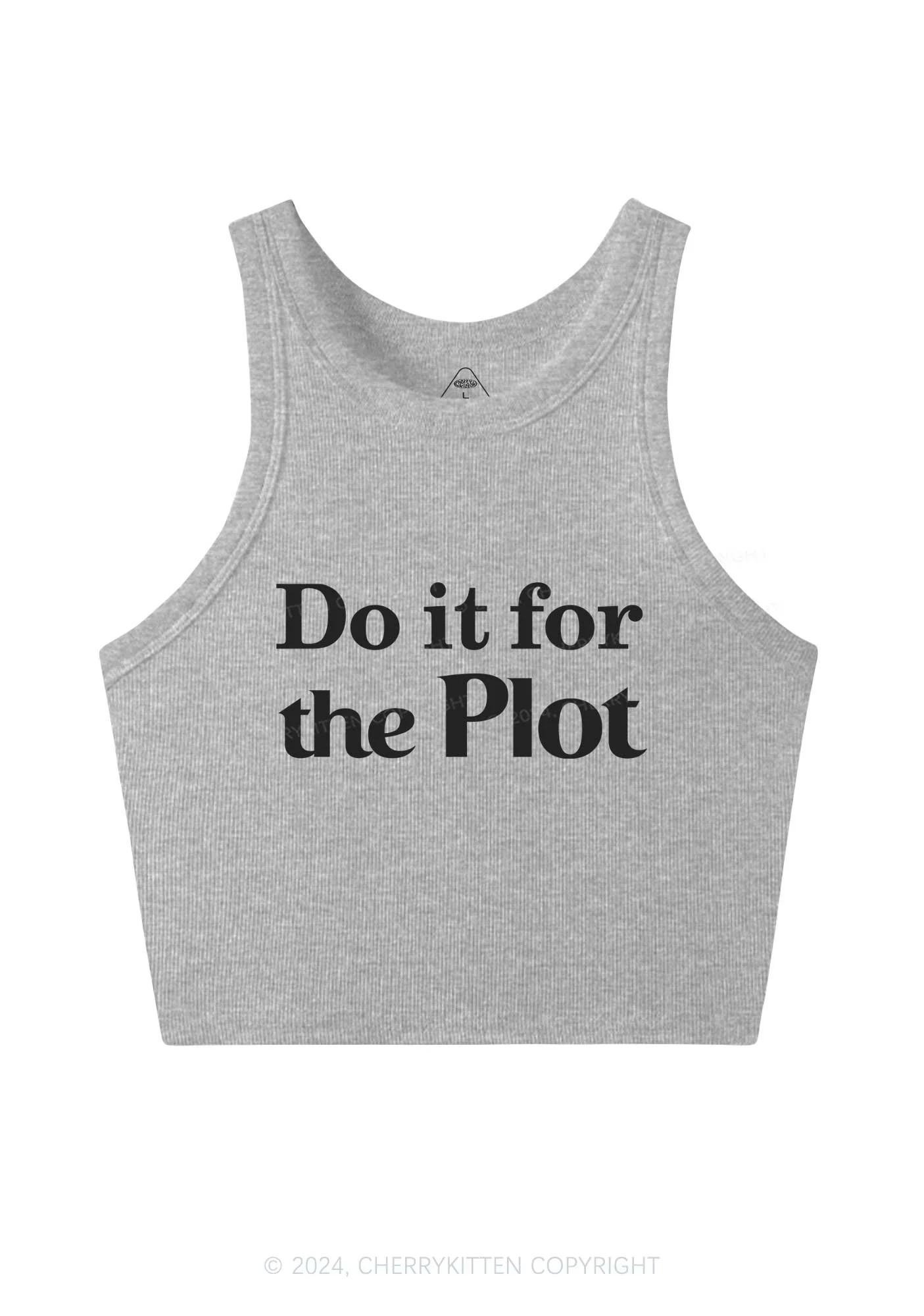 Do It For Plot Y2K Crop Tank Top Cherrykitten - Image 4