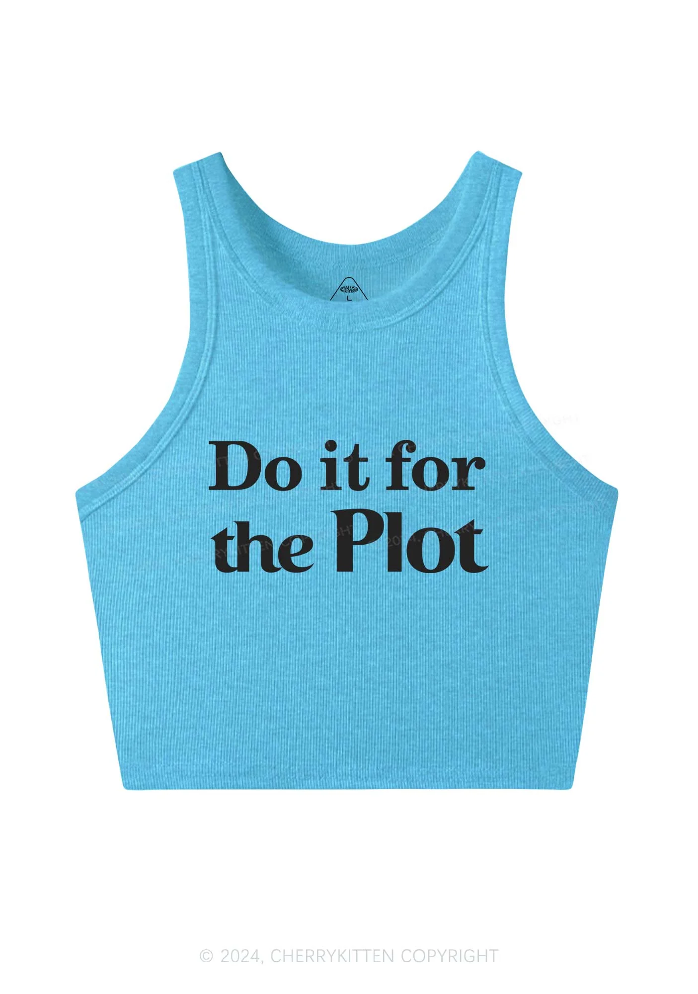Do It For Plot Y2K Crop Tank Top Cherrykitten - Image 5
