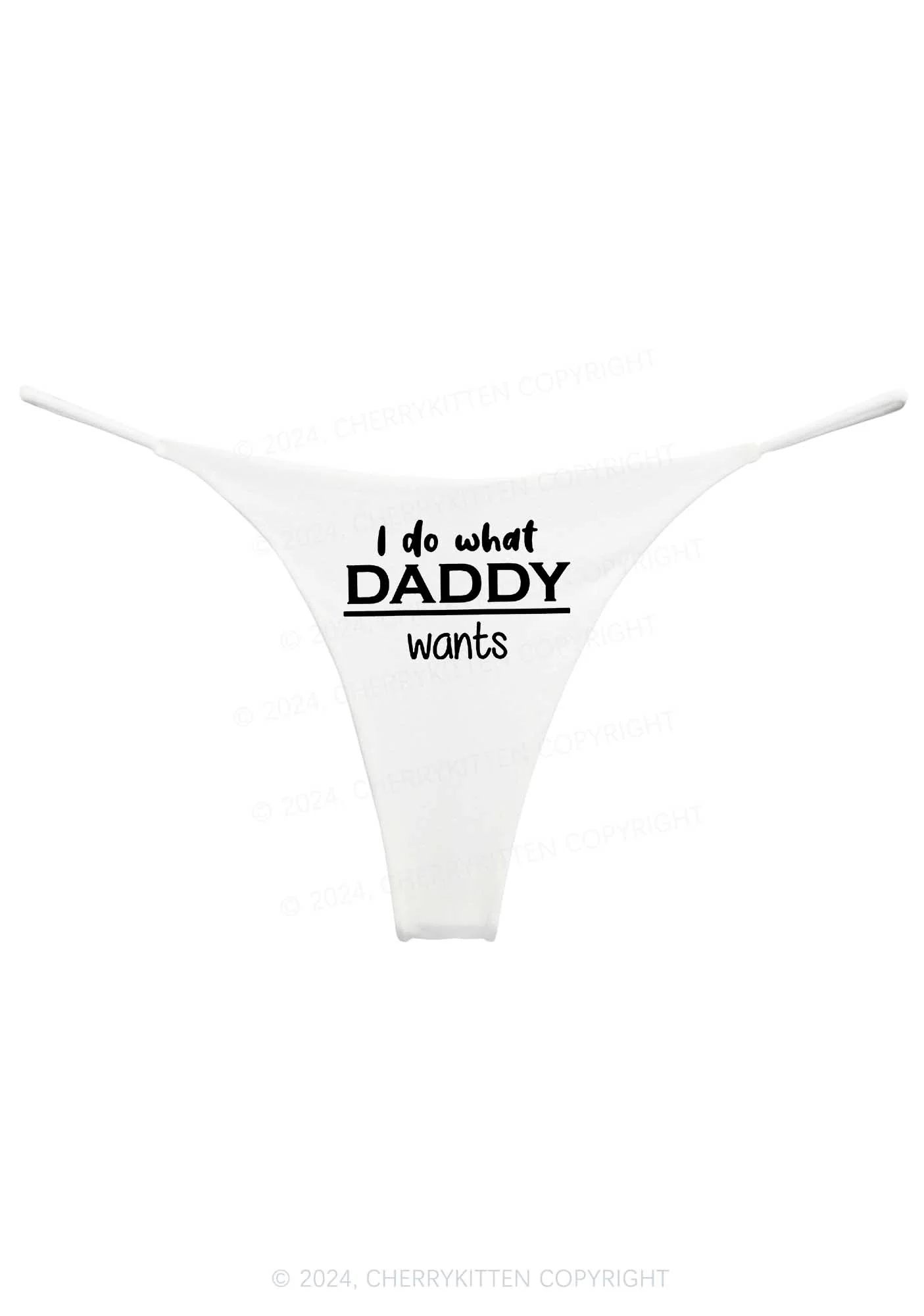 Do What Daddy Wants Y2K Bikini String Thong Cherrykitten - Image 6