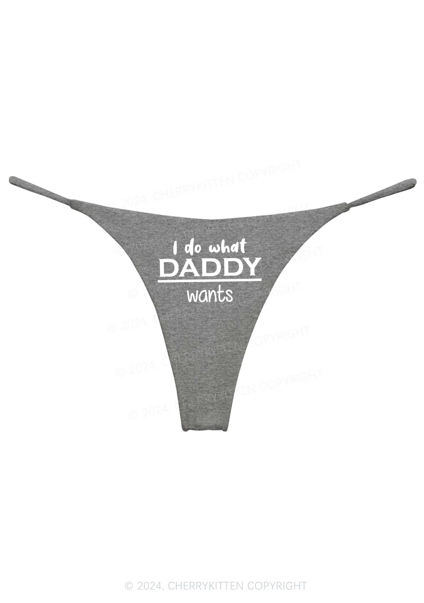Do What Daddy Wants Y2K Bikini String Thong Cherrykitten - Image 9