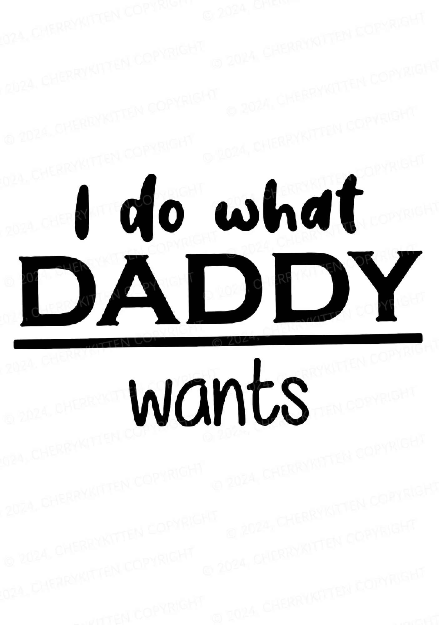 Do What Daddy Wants Y2K Flat String Thong Cherrykitten - Image 2
