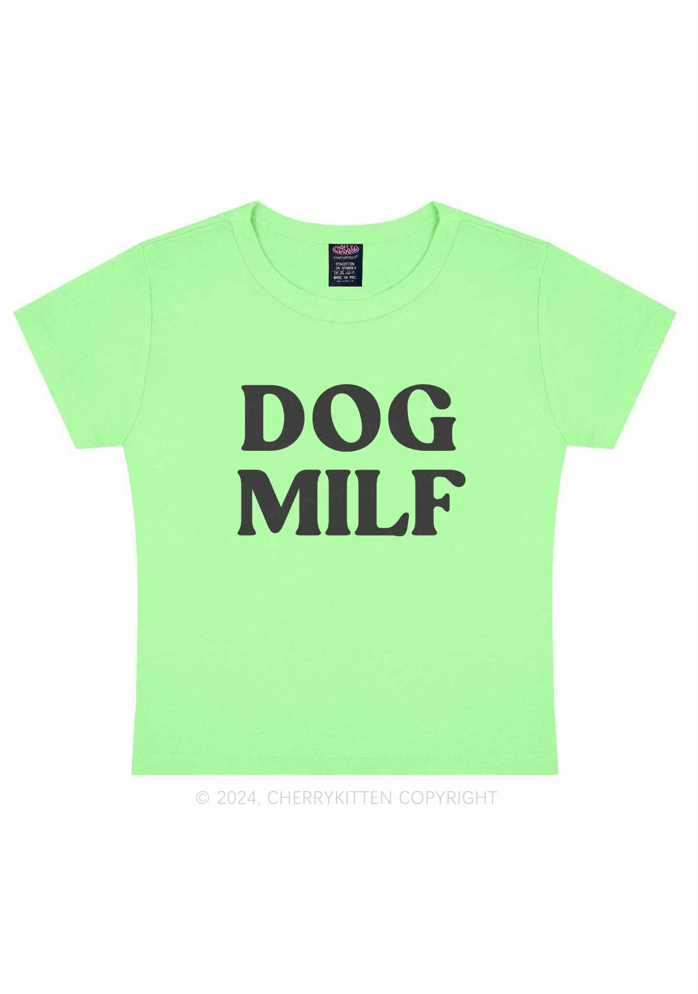Dog Mxxf Y2K Baby Tee Cherrykitten - Image 13