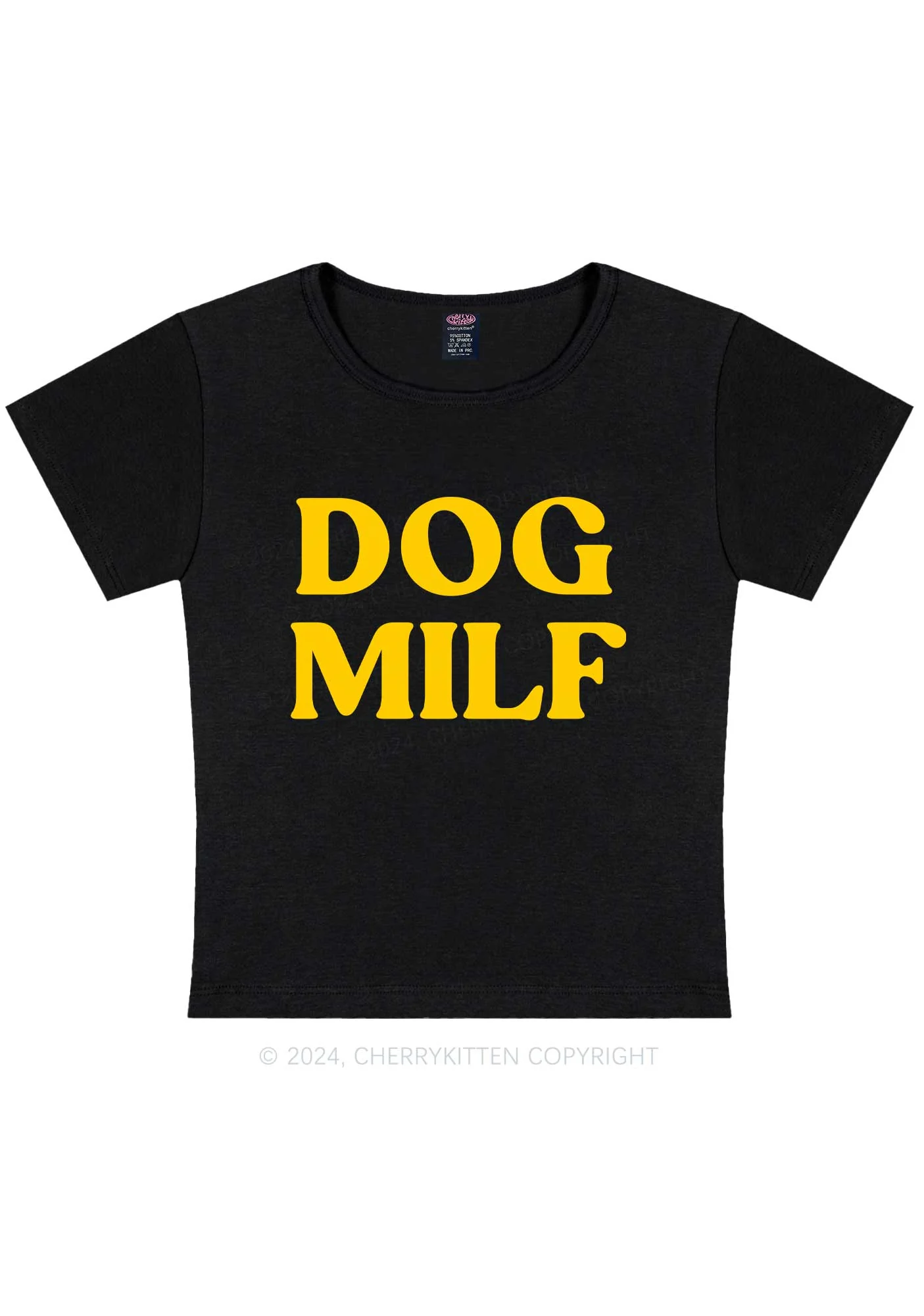 Dog Mxxf Y2K Baby Tee Cherrykitten - Image 5