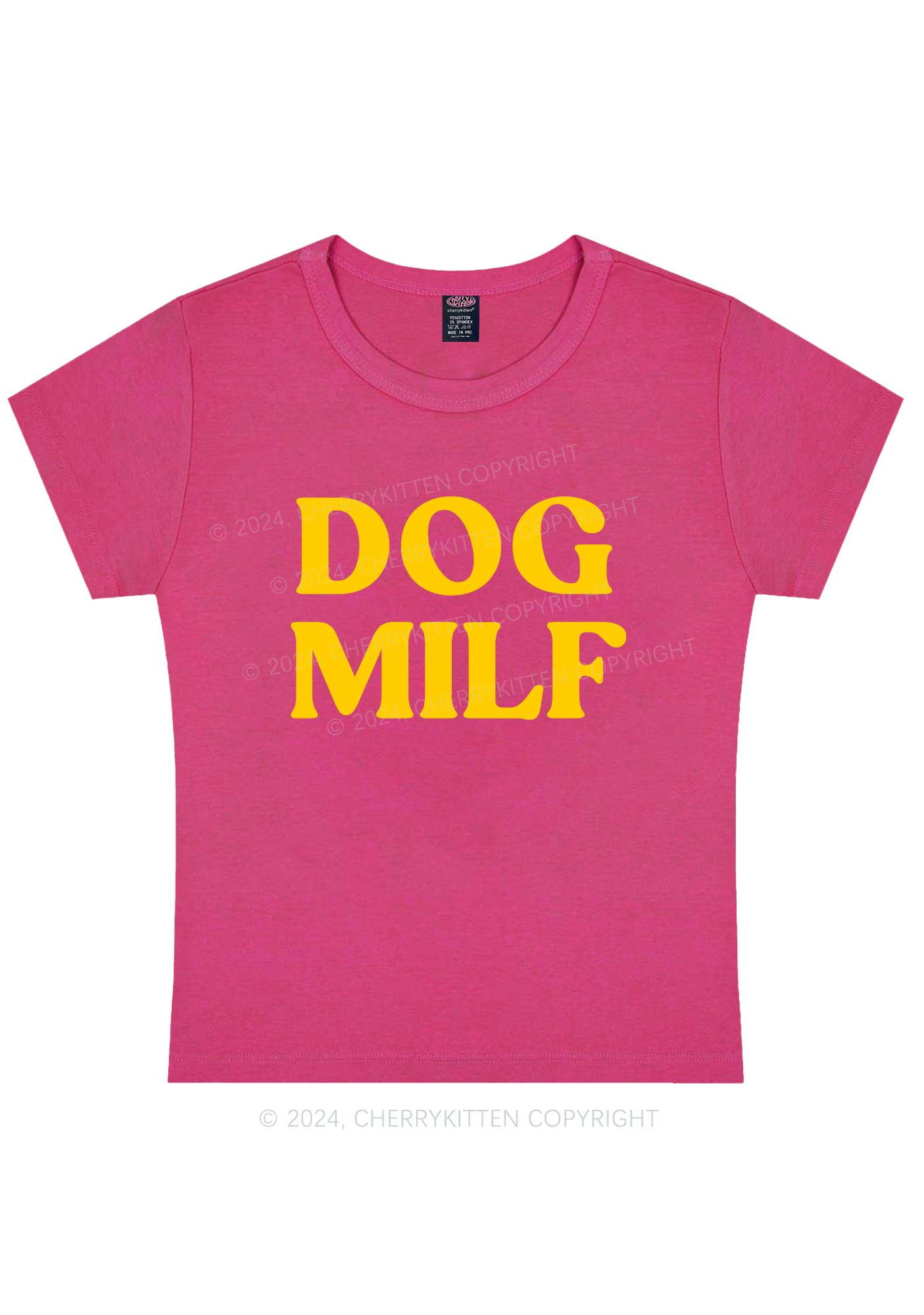 Dog Mxxf Y2K Baby Tee Cherrykitten - Image 8